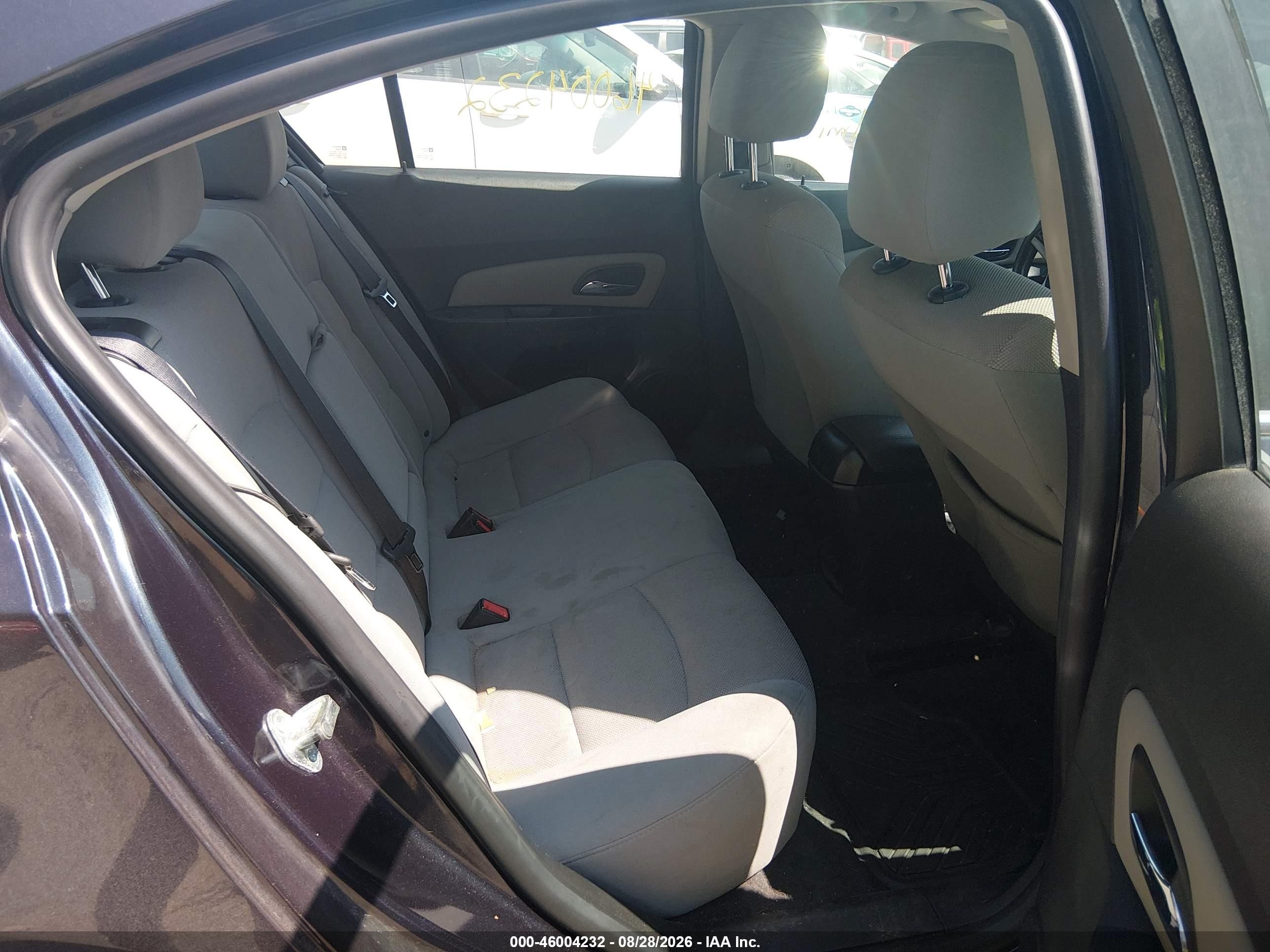 2014 Chevrolet Cruze 1lt Auto Черный vin: 1G1PC5SB8E7277309