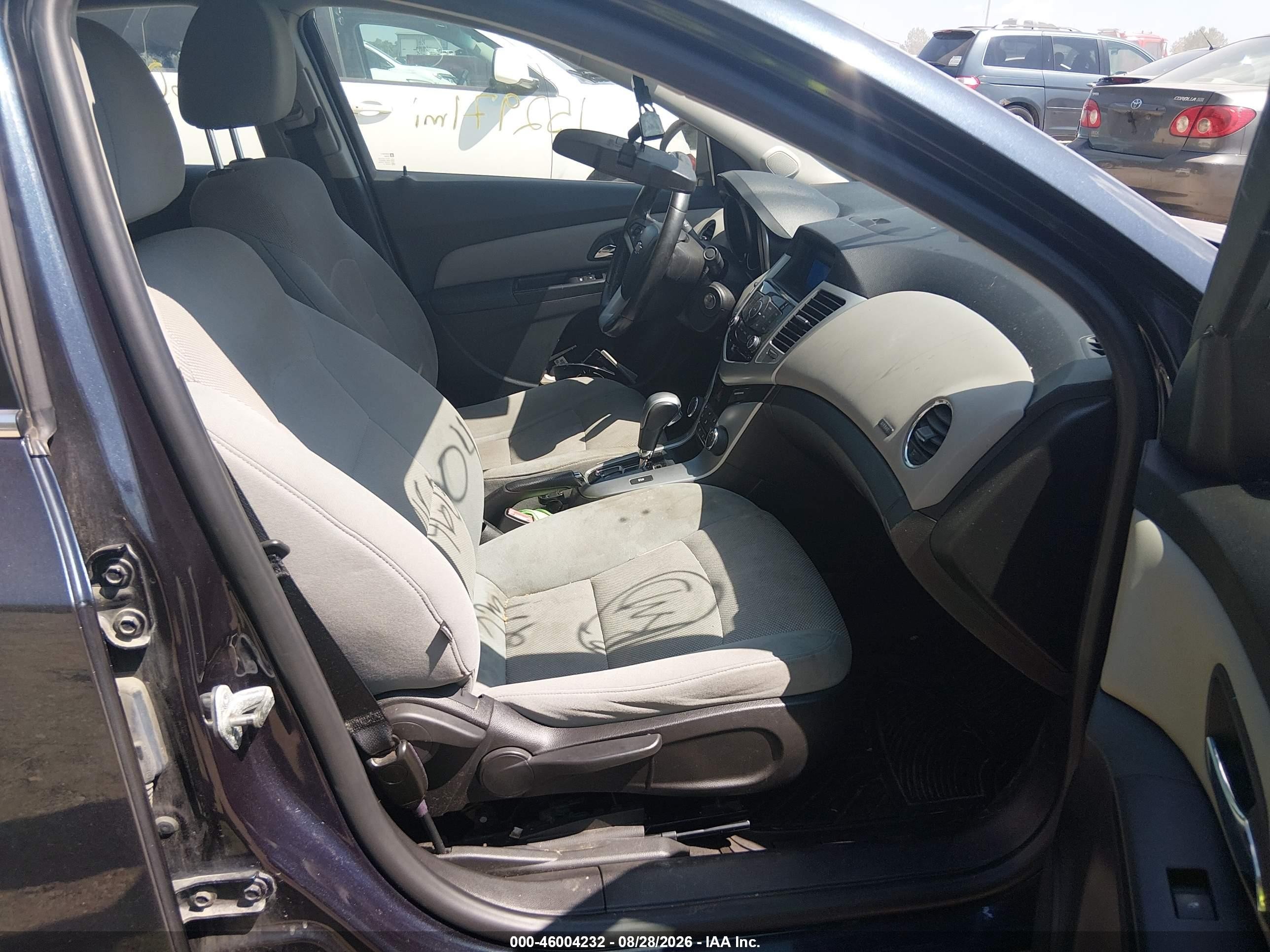 2014 Chevrolet Cruze 1lt Auto Черный vin: 1G1PC5SB8E7277309