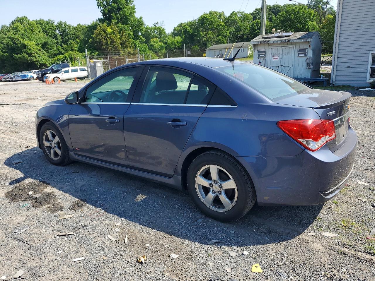 2014 Chevrolet Cruze Lt Blue vin: 1G1PC5SB8E7286169