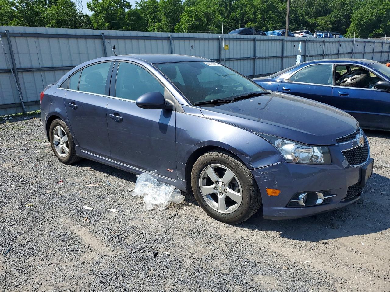 2014 Chevrolet Cruze Lt Blue vin: 1G1PC5SB8E7286169
