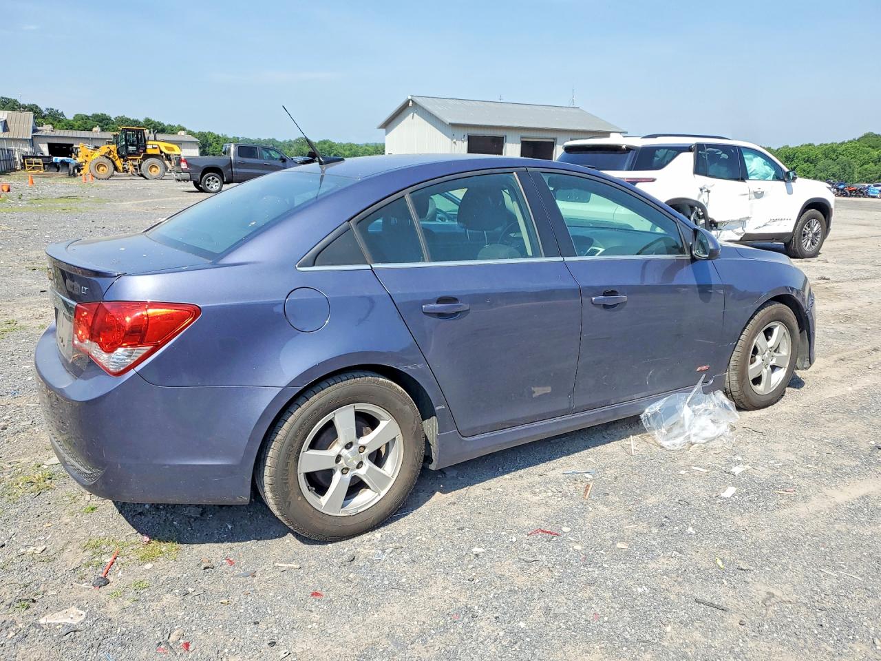 2014 Chevrolet Cruze Lt Blue vin: 1G1PC5SB8E7286169