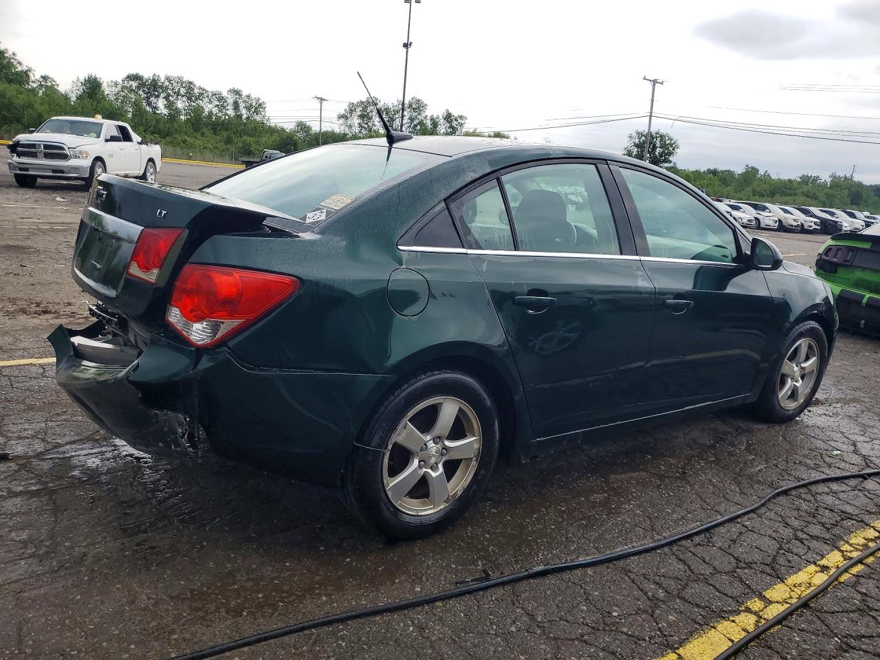 2014 Chevrolet Cruze Lt Green vin: 1G1PC5SB8E7296913