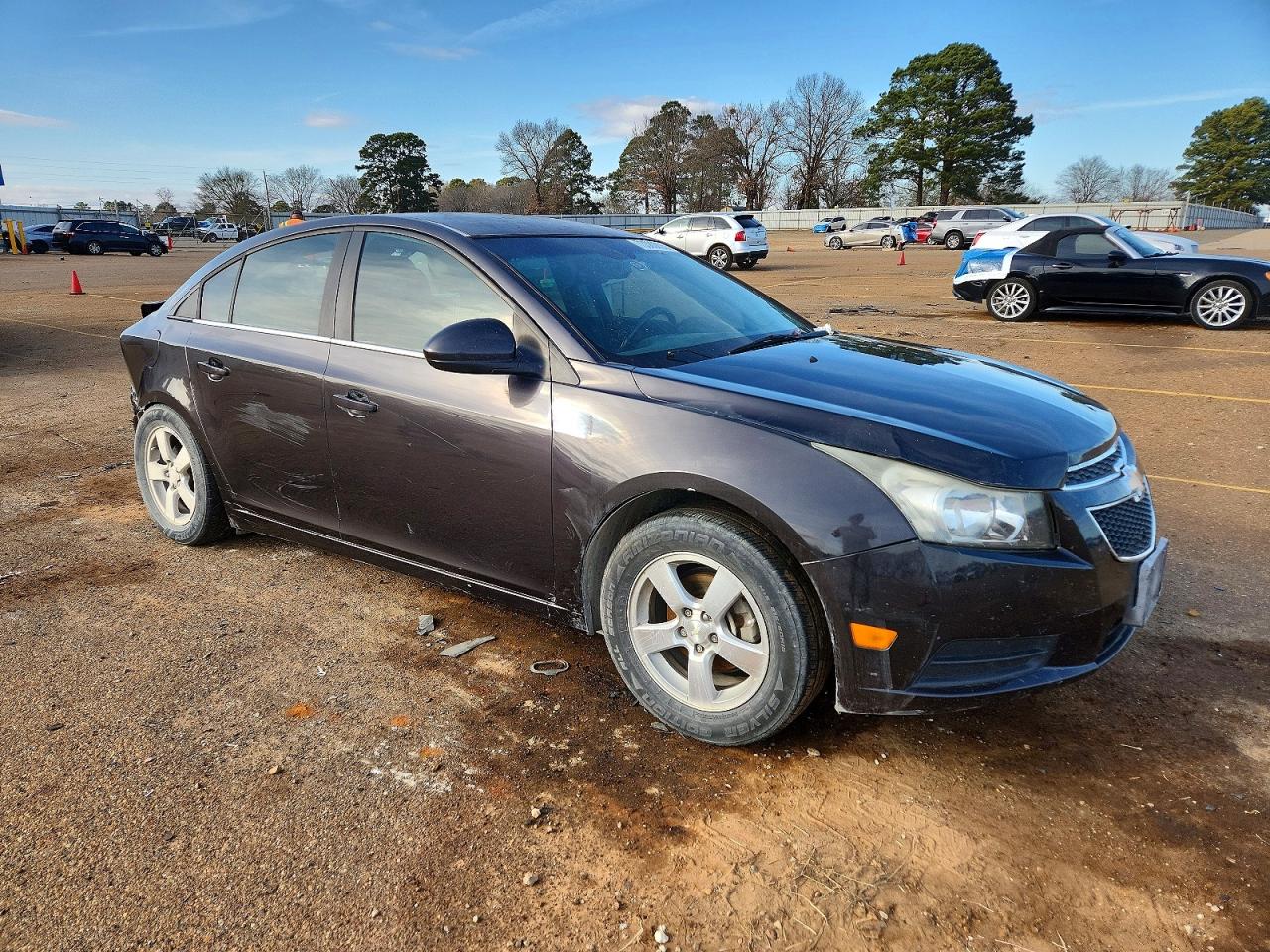 2014 Chevrolet Cruze Lt Black vin: 1G1PC5SB8E7306078