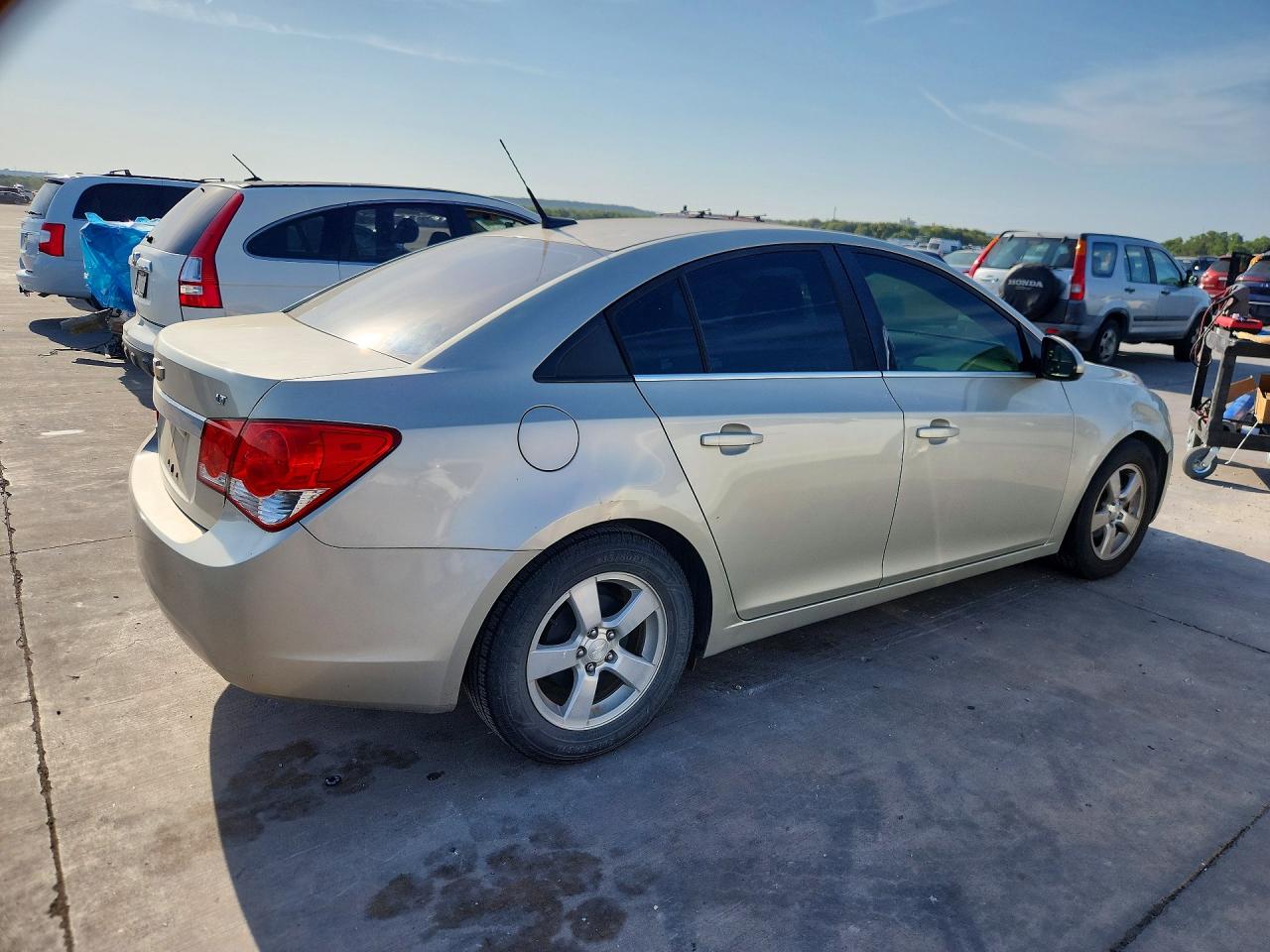 2014 Chevrolet Cruze Lt Желто-коричневый vin: 1G1PC5SB8E7343213