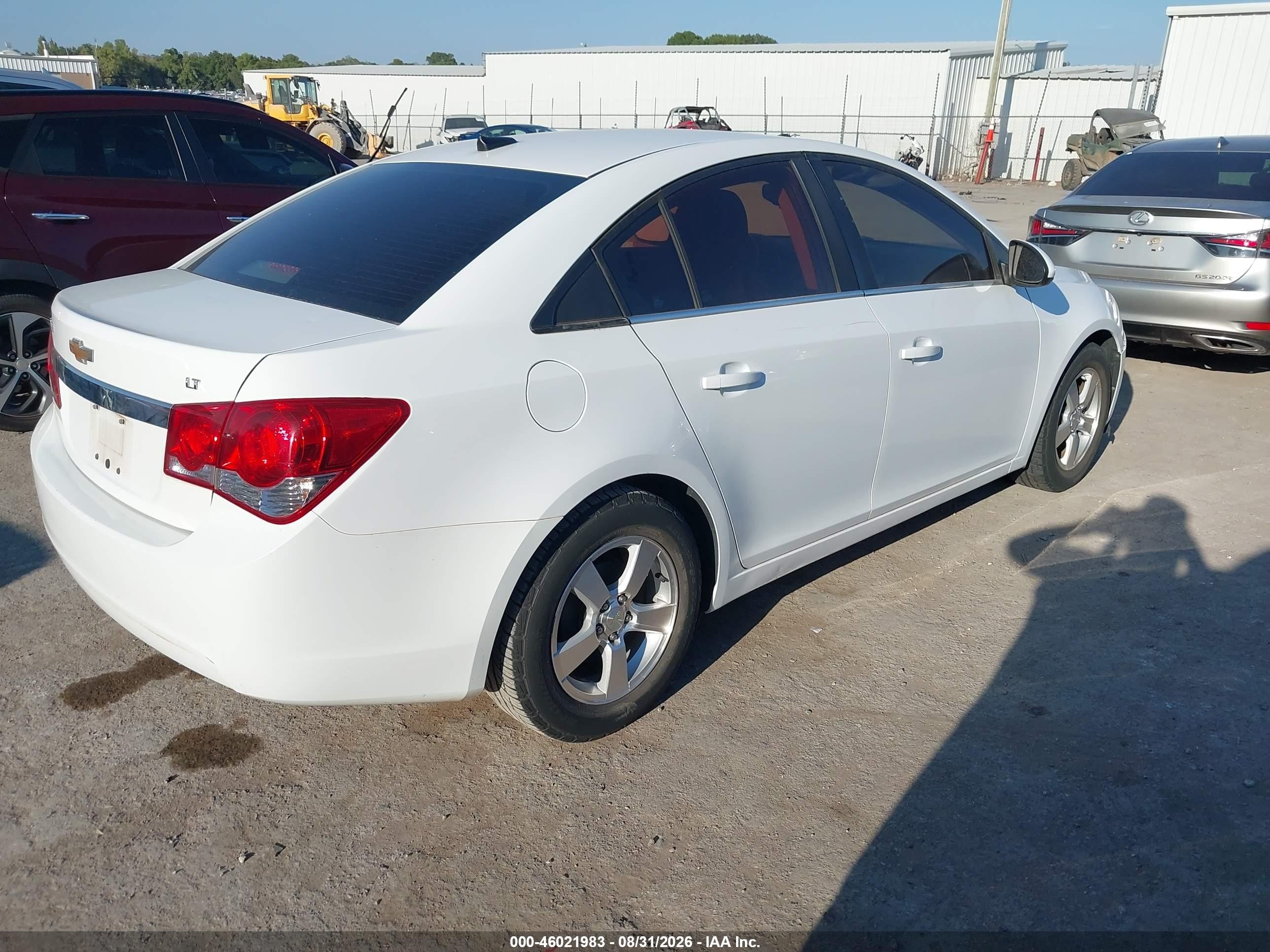 2014 Chevrolet Cruze 1lt Auto Белый vin: 1G1PC5SB8E7358102