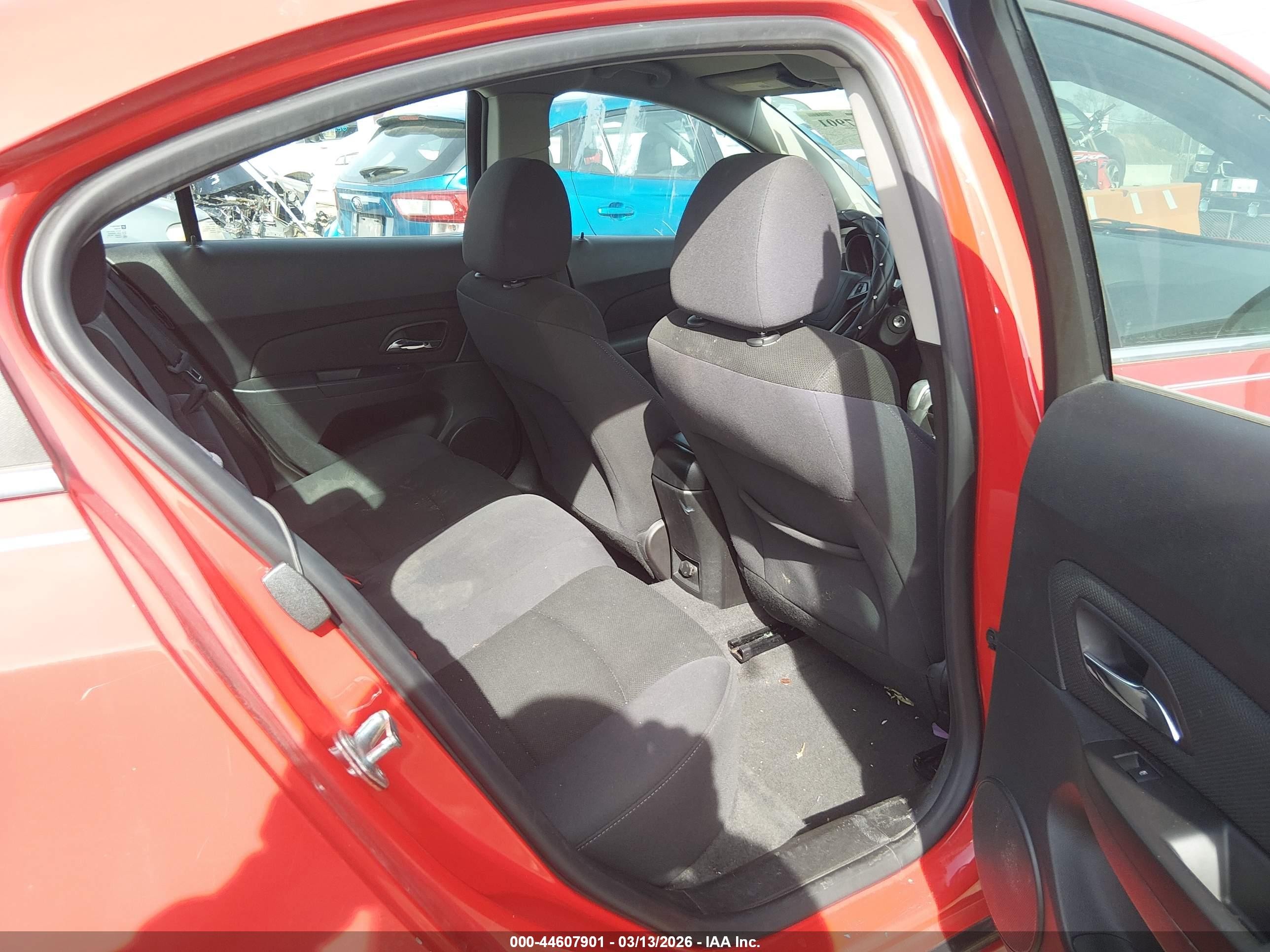 2014 Chevrolet Cruze 1lt Auto Red vin: 1G1PC5SB8E7362537