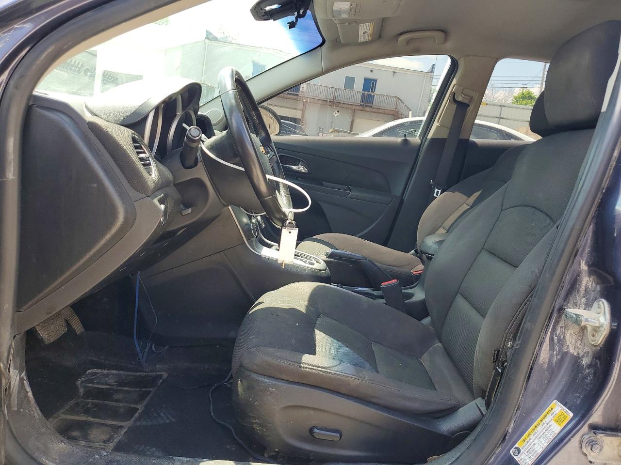 2014 Chevrolet Cruze Lt Blue vin: 1G1PC5SB8E7390497