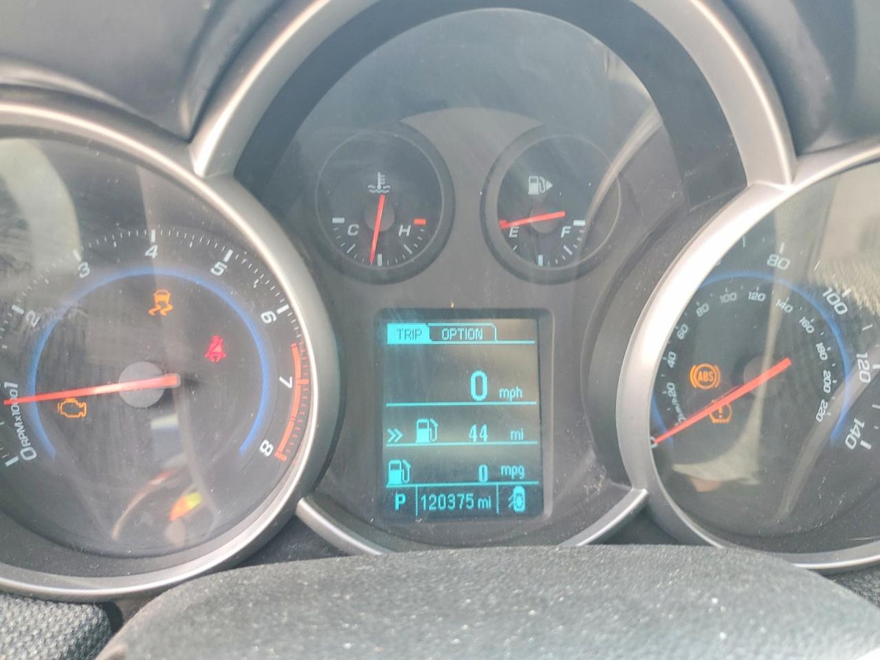 2014 Chevrolet Cruze Lt Blue vin: 1G1PC5SB8E7390497