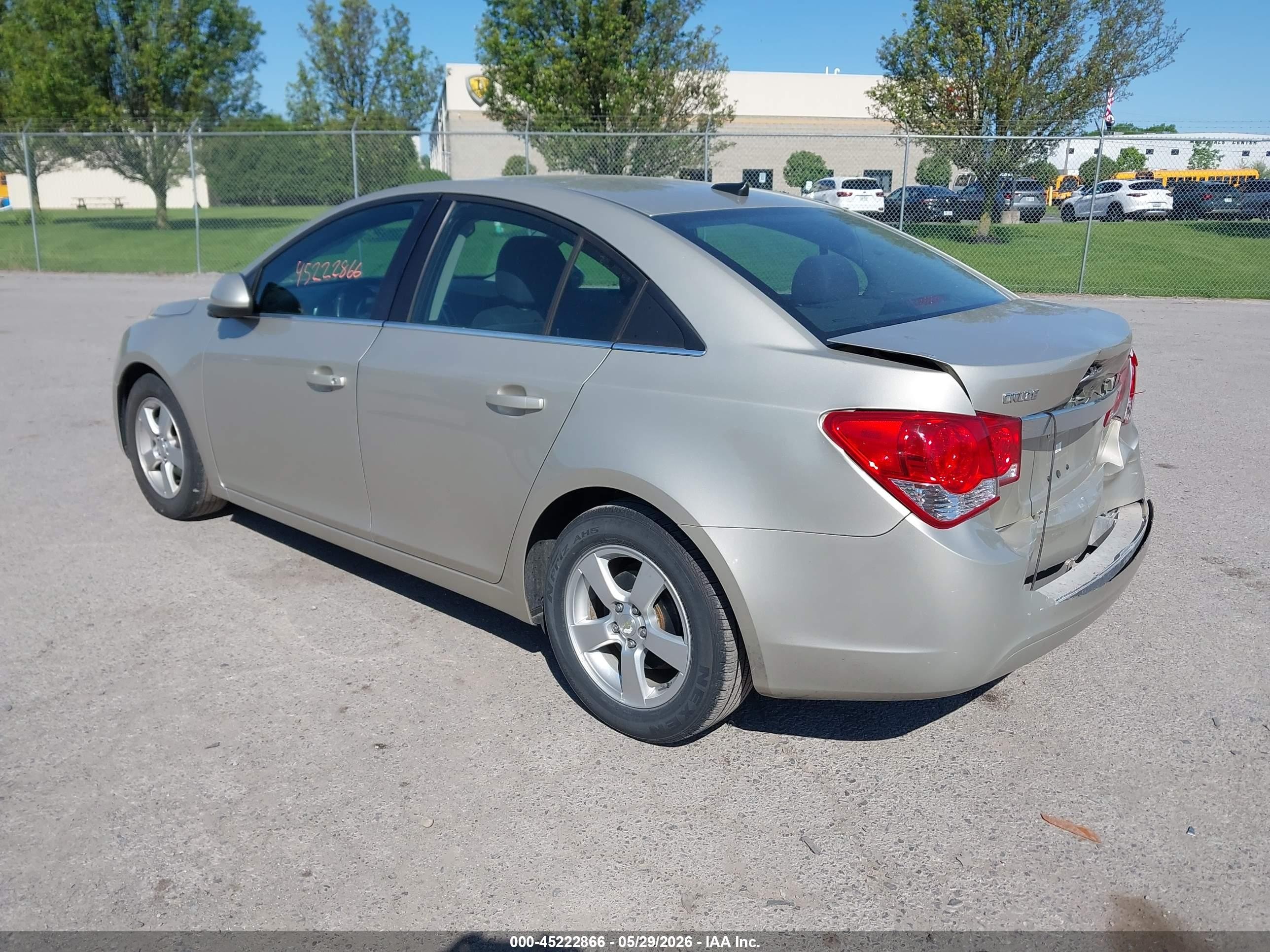 2014 Chevrolet Cruze 1lt Auto Tan vin: 1G1PC5SB8E7424745