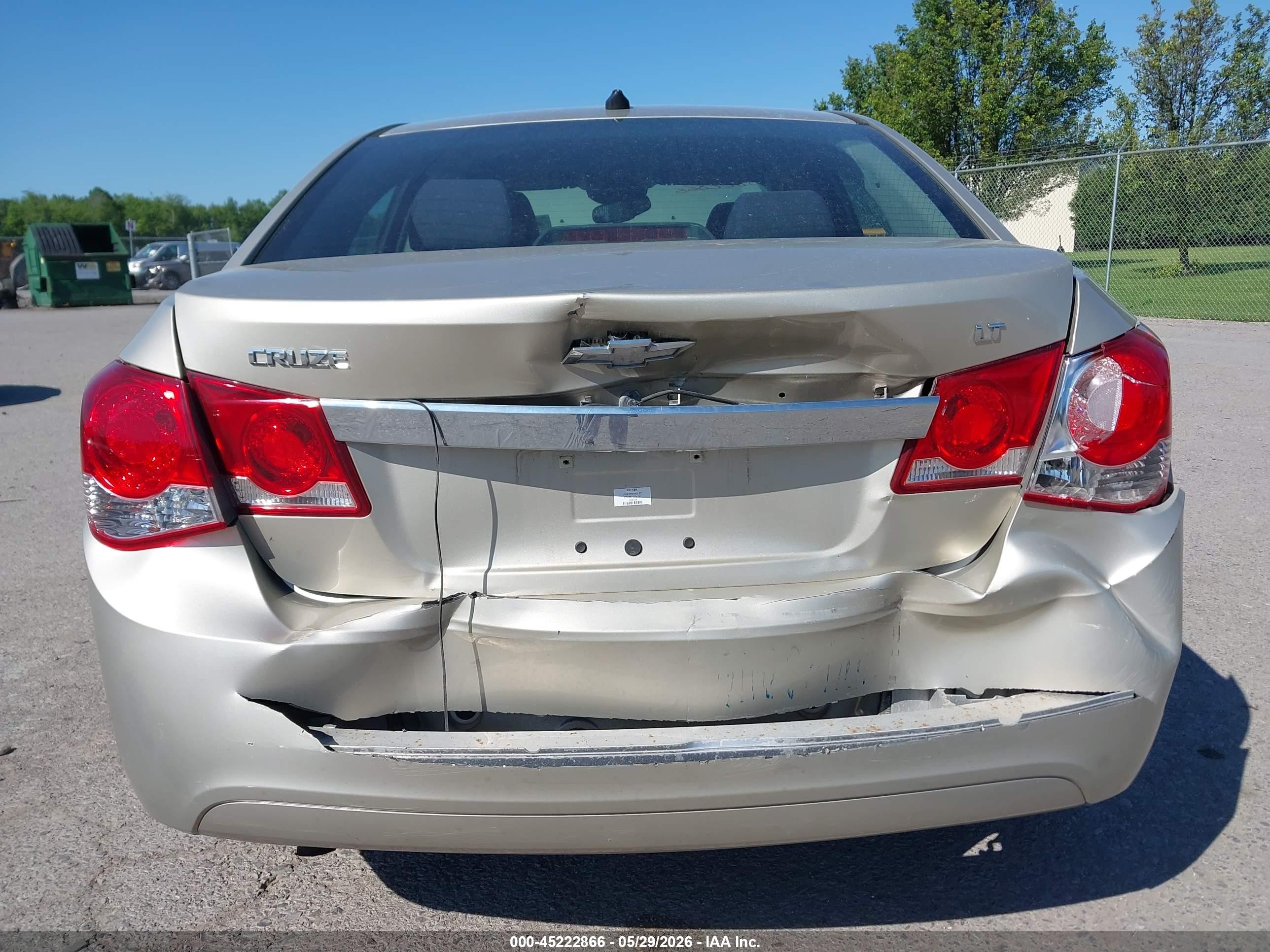 2014 Chevrolet Cruze 1lt Auto Tan vin: 1G1PC5SB8E7424745