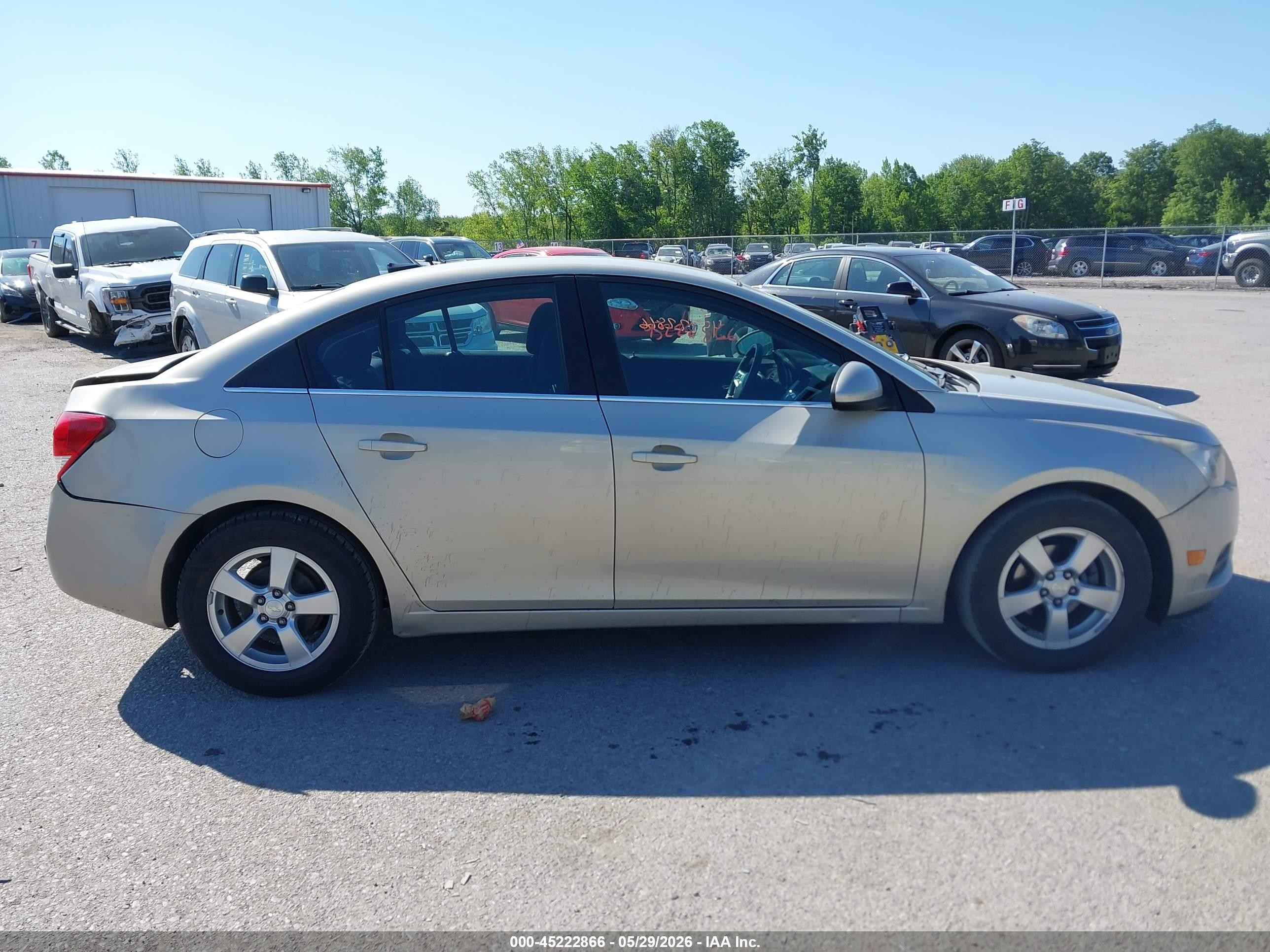 2014 Chevrolet Cruze 1lt Auto Tan vin: 1G1PC5SB8E7424745