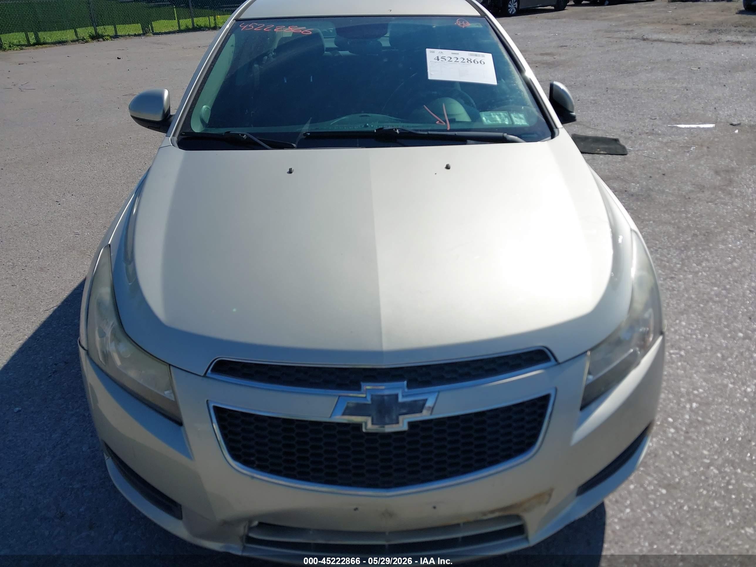 2014 Chevrolet Cruze 1lt Auto Tan vin: 1G1PC5SB8E7424745