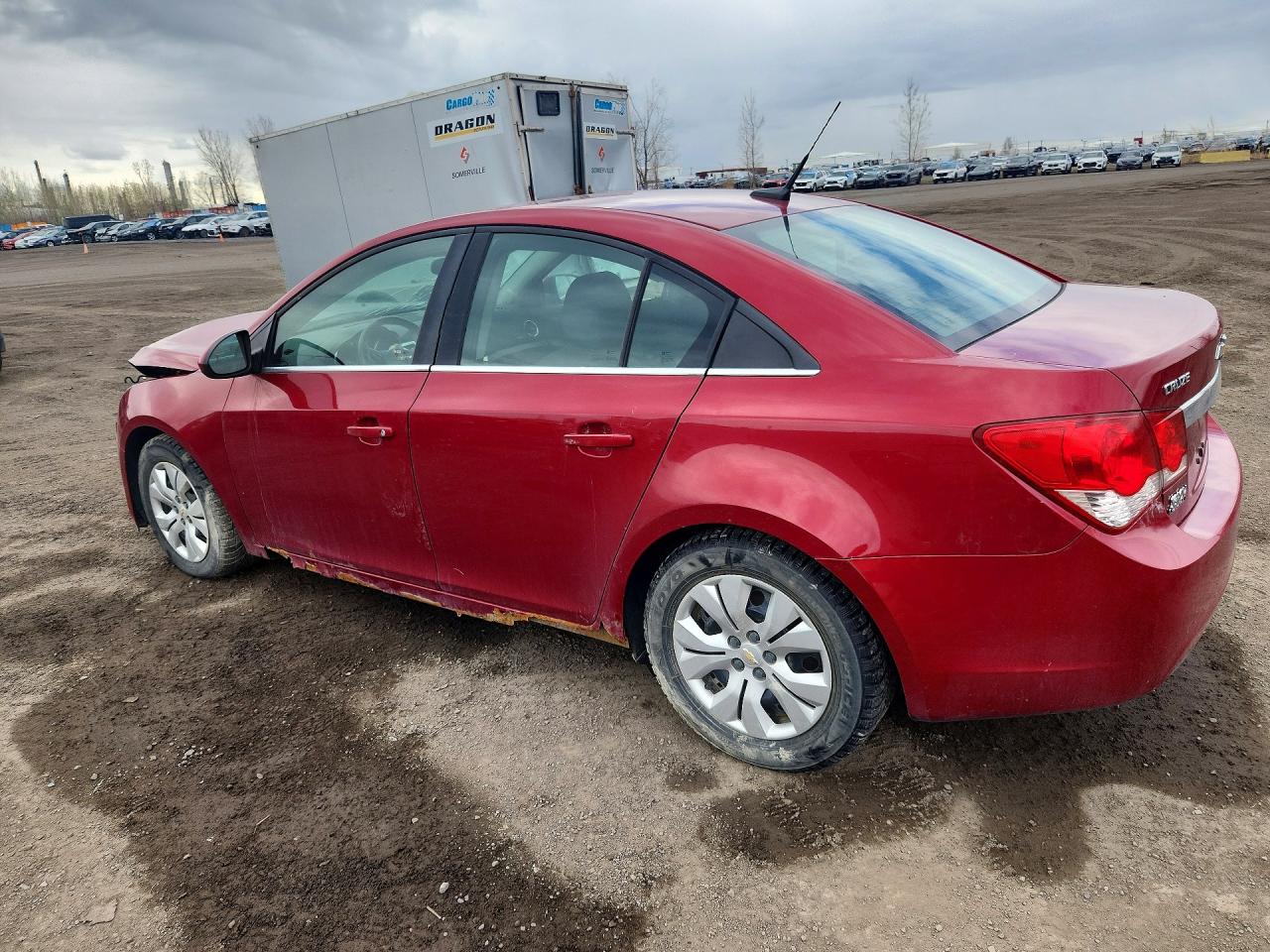2014 Chevrolet Cruze Lt Burgundy vin: 1G1PC5SB8E7435213