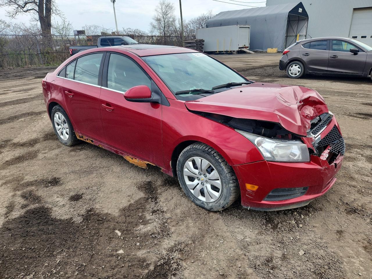 2014 Chevrolet Cruze Lt Burgundy vin: 1G1PC5SB8E7435213