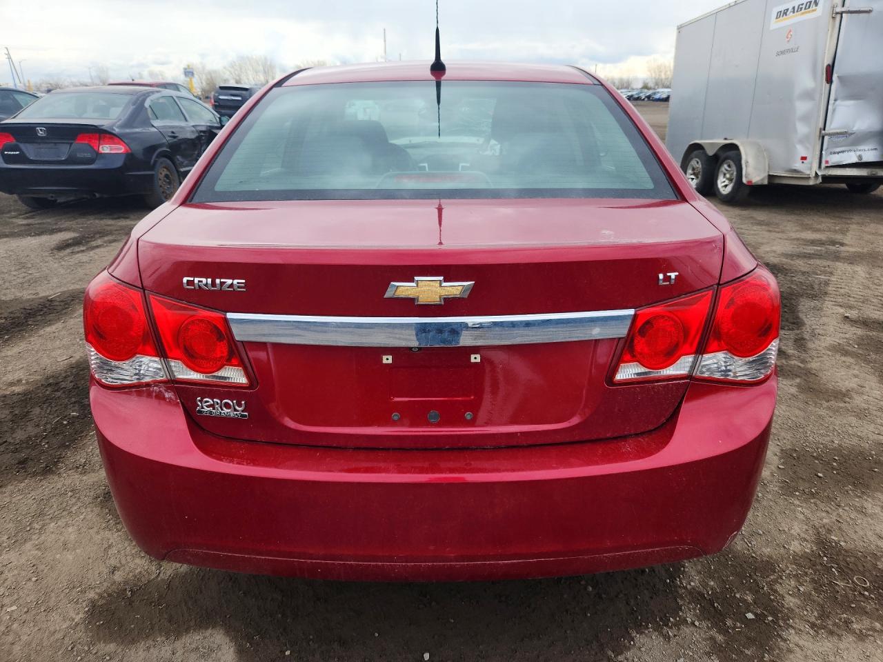 2014 Chevrolet Cruze Lt Burgundy vin: 1G1PC5SB8E7435213