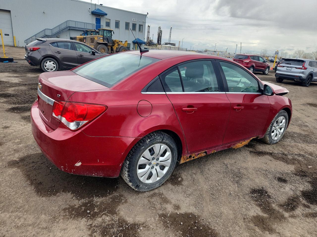 2014 Chevrolet Cruze Lt Burgundy vin: 1G1PC5SB8E7435213