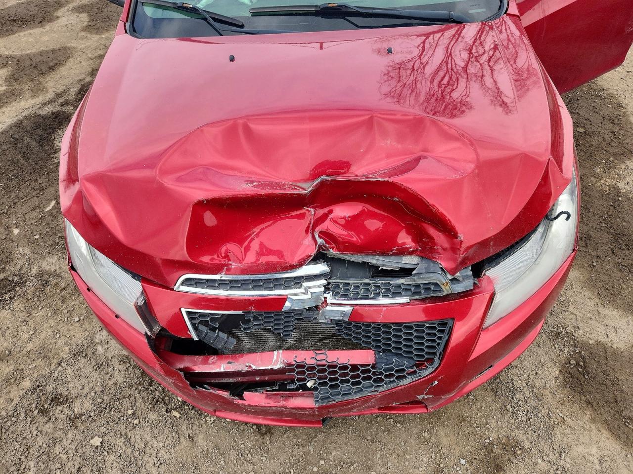 2014 Chevrolet Cruze Lt Burgundy vin: 1G1PC5SB8E7435213