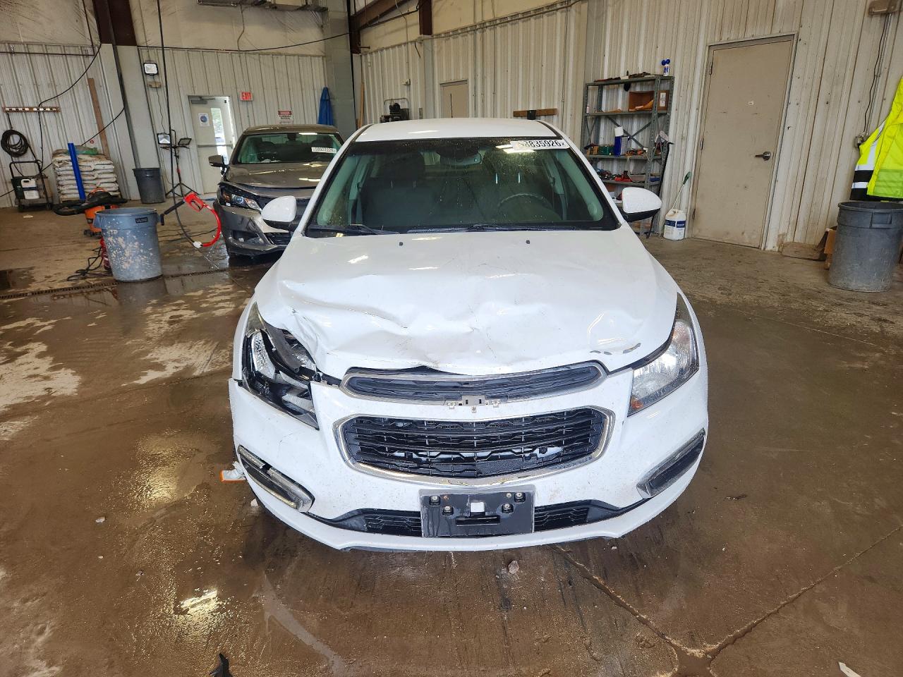 2015 Chevrolet Cruze Lt White vin: 1G1PC5SB8F7100941