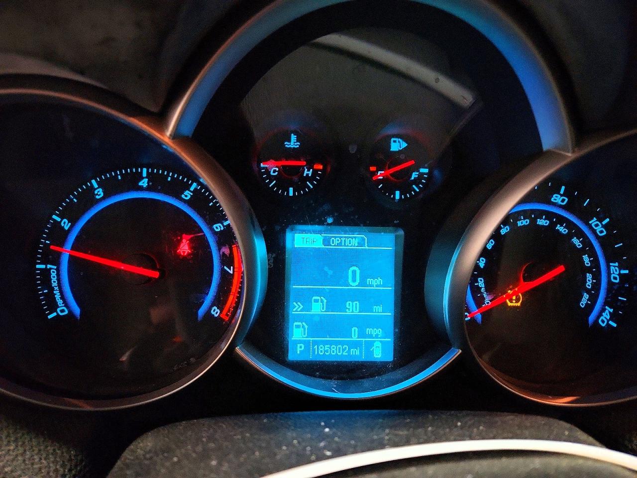 2015 Chevrolet Cruze Lt Blue vin: 1G1PC5SB8F7106464