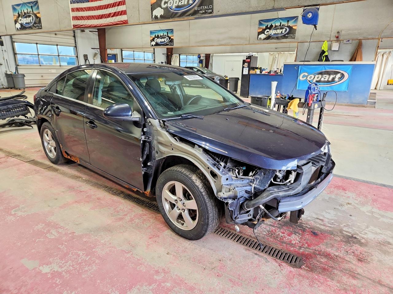 2015 Chevrolet Cruze Lt Blue vin: 1G1PC5SB8F7106464