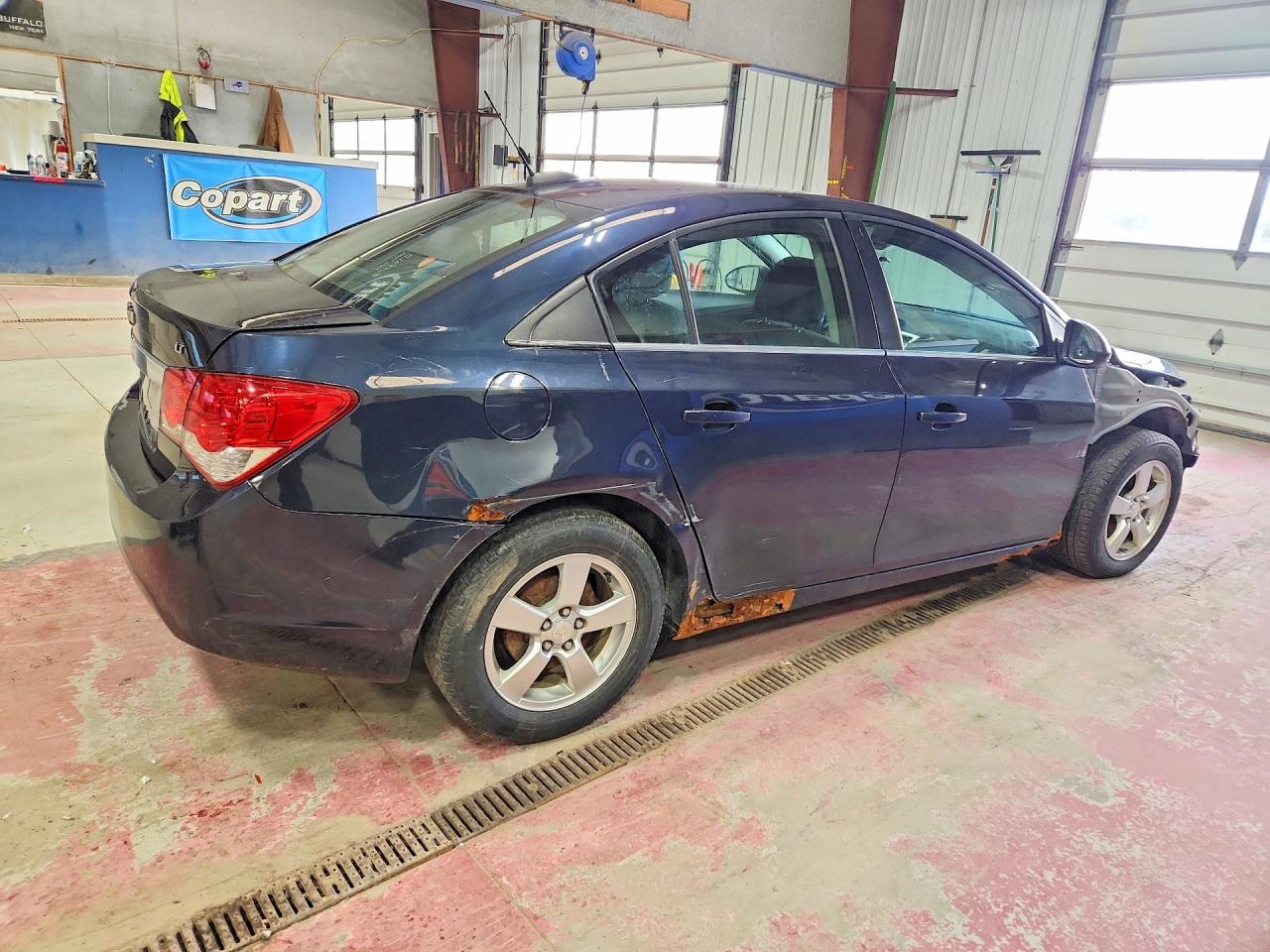 2015 Chevrolet Cruze Lt Blue vin: 1G1PC5SB8F7106464
