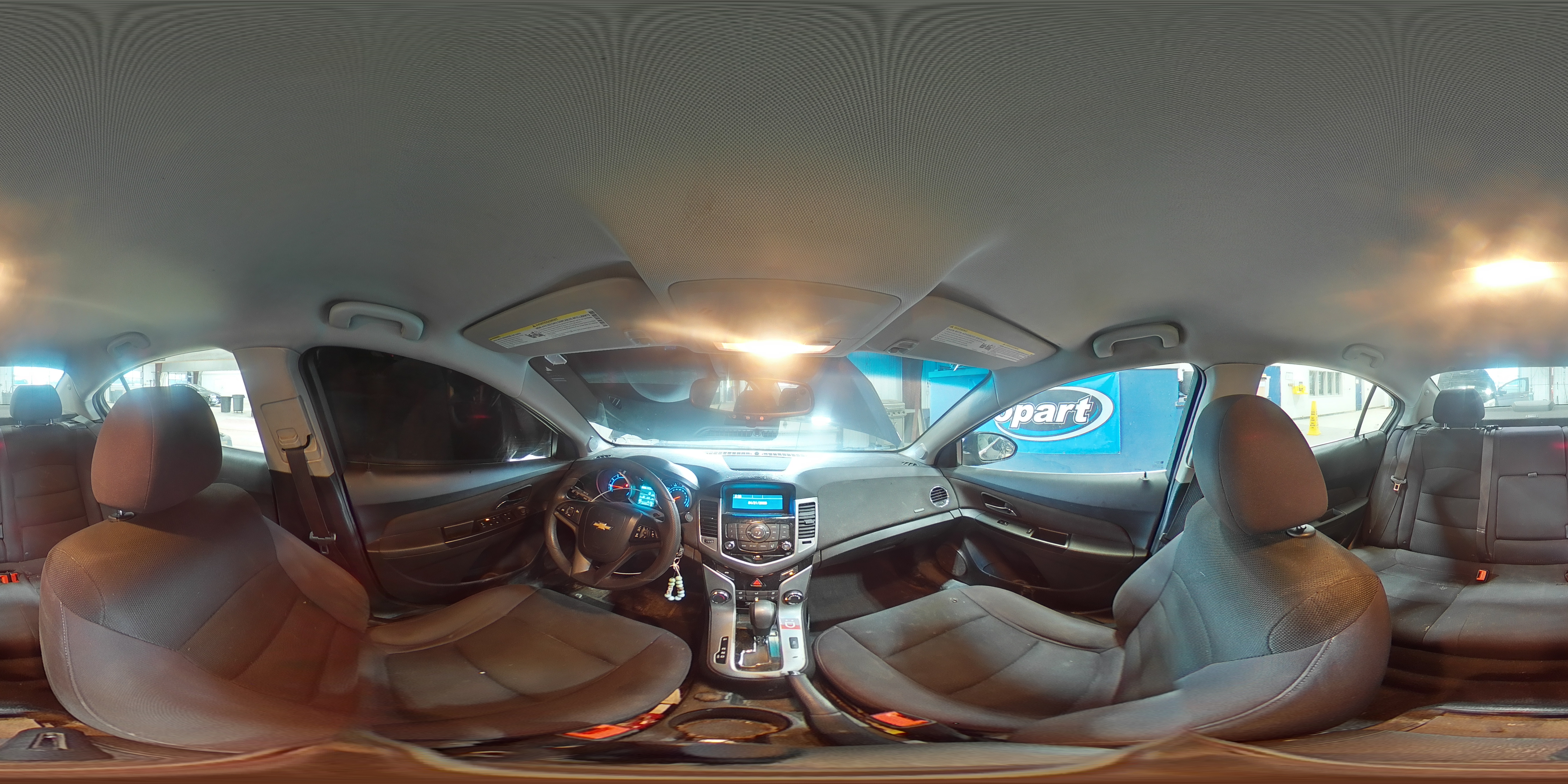 2015 Chevrolet Cruze Lt Blue vin: 1G1PC5SB8F7106464