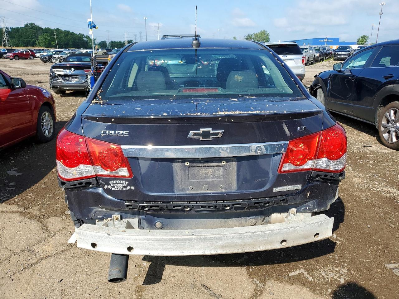 2015 Chevrolet Cruze Lt Синий vin: 1G1PC5SB8F7120056