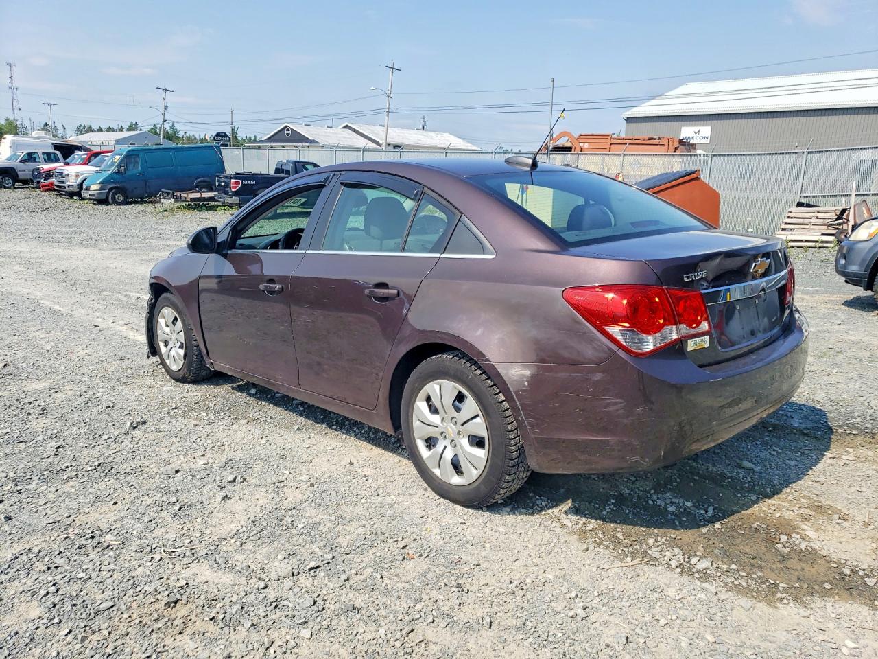 2015 Chevrolet Cruze Lt Brown vin: 1G1PC5SB8F7126973