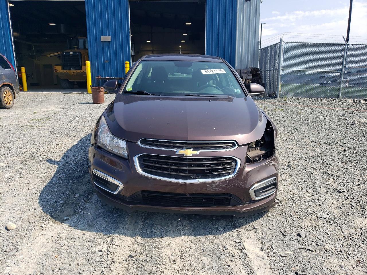 2015 Chevrolet Cruze Lt Brown vin: 1G1PC5SB8F7126973