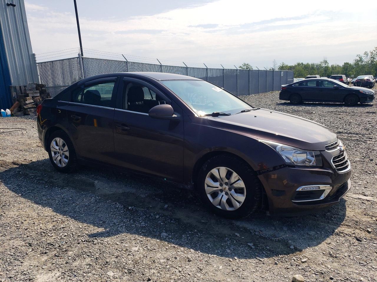 2015 Chevrolet Cruze Lt Brown vin: 1G1PC5SB8F7126973