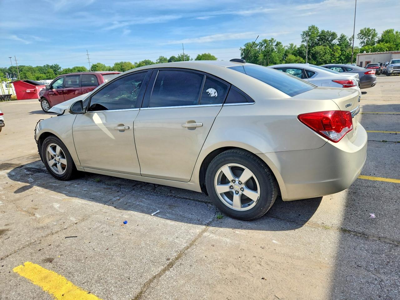 2015 Chevrolet Cruze Lt Gold vin: 1G1PC5SB8F7175218