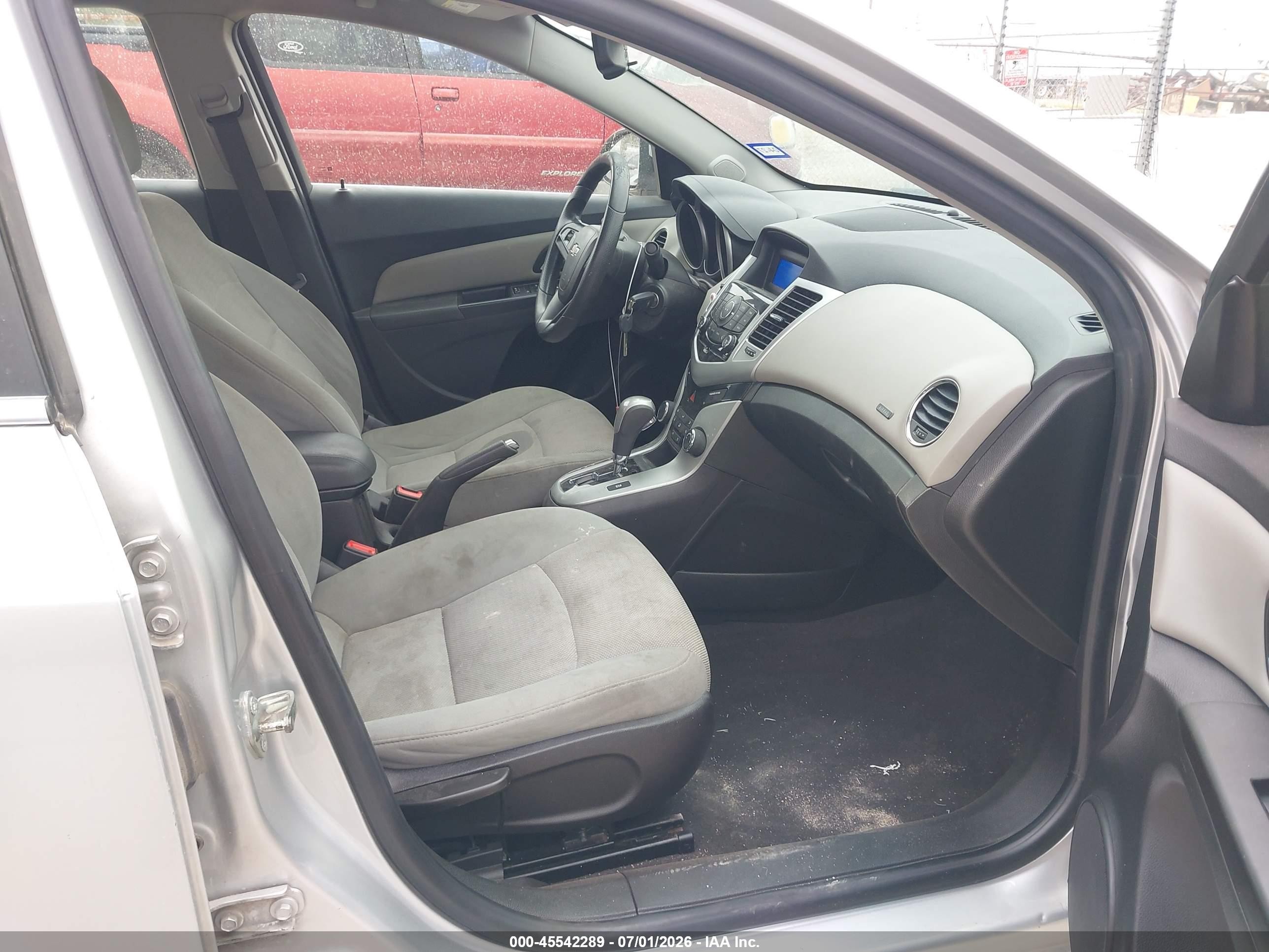 2015 Chevrolet Cruze 1lt Auto Gray vin: 1G1PC5SB8F7176711