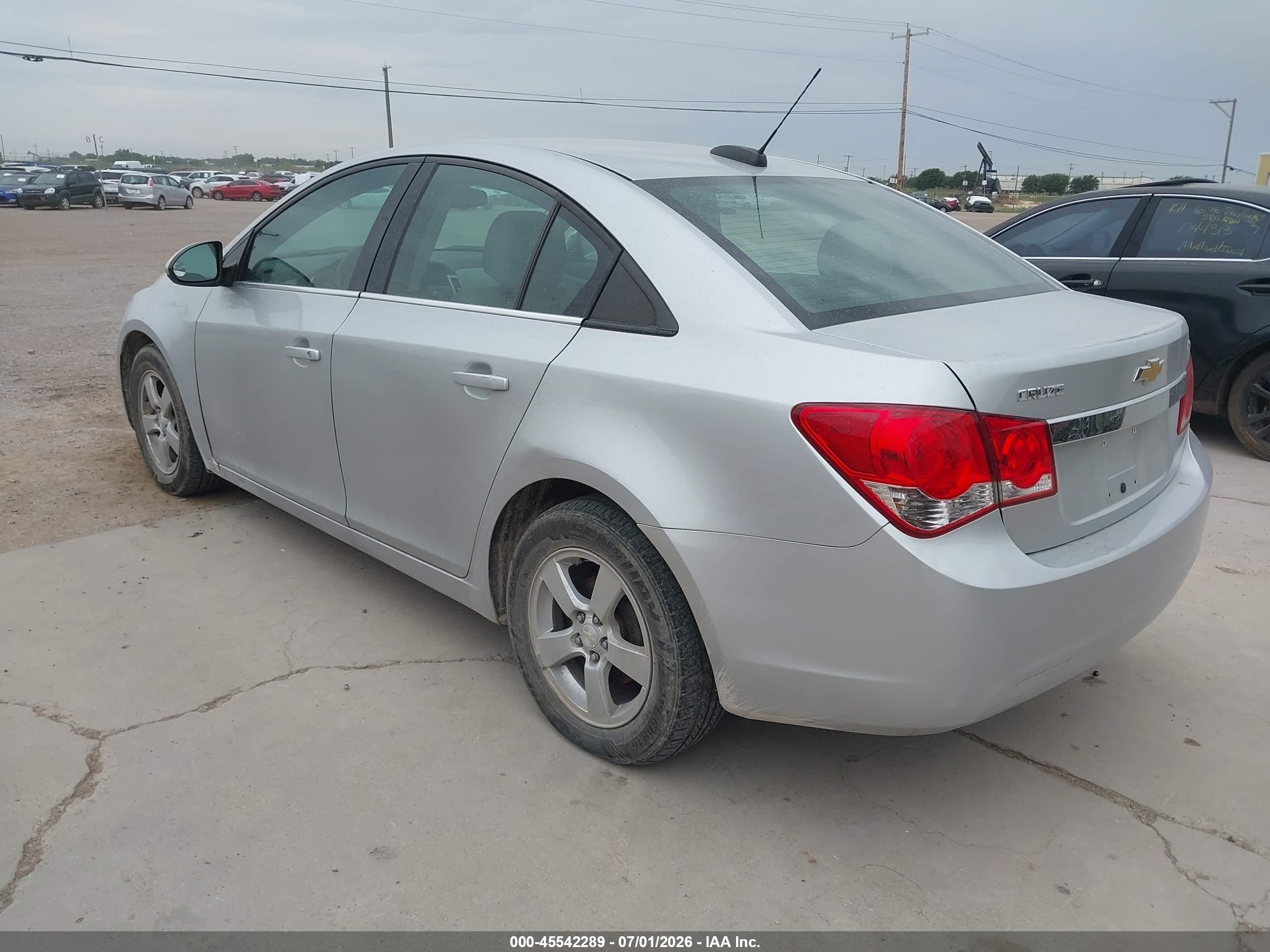 2015 Chevrolet Cruze 1lt Auto Gray vin: 1G1PC5SB8F7176711