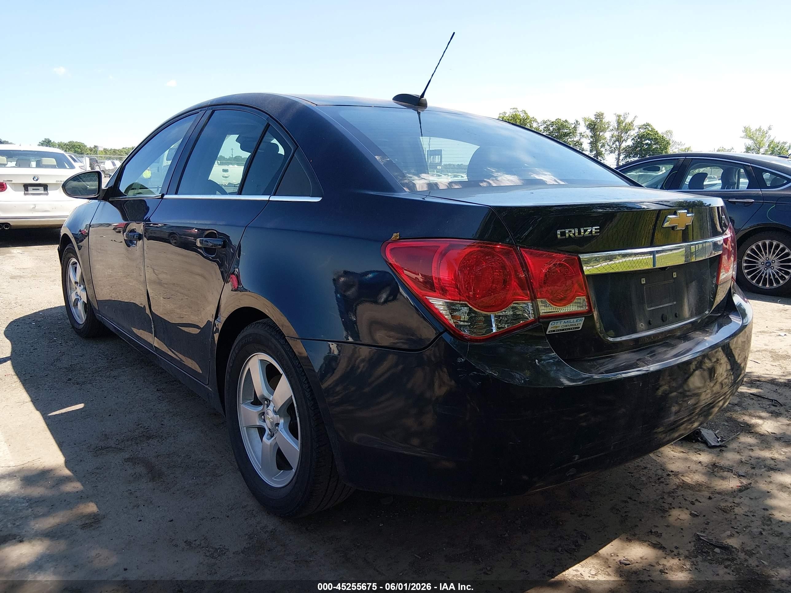 2015 Chevrolet Cruze 1lt Auto Dark Blue vin: 1G1PC5SB8F7178927