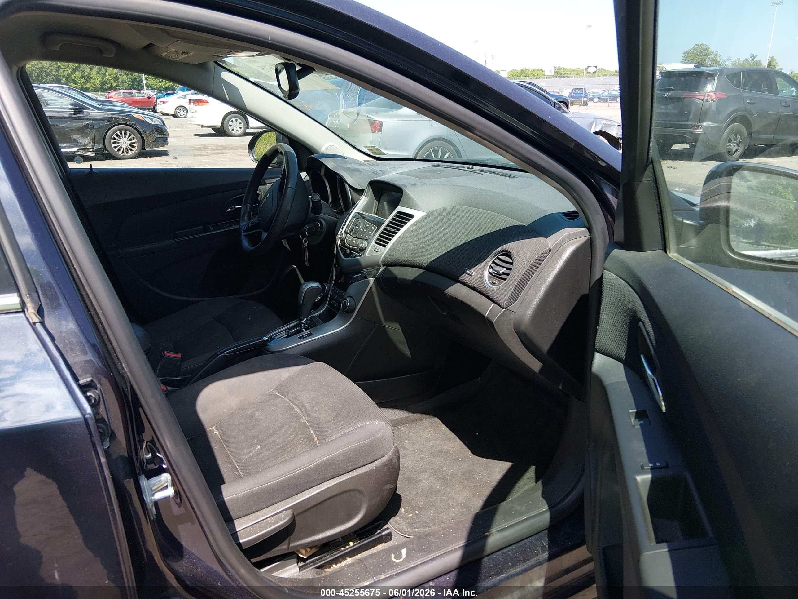 2015 Chevrolet Cruze 1lt Auto Dark Blue vin: 1G1PC5SB8F7178927