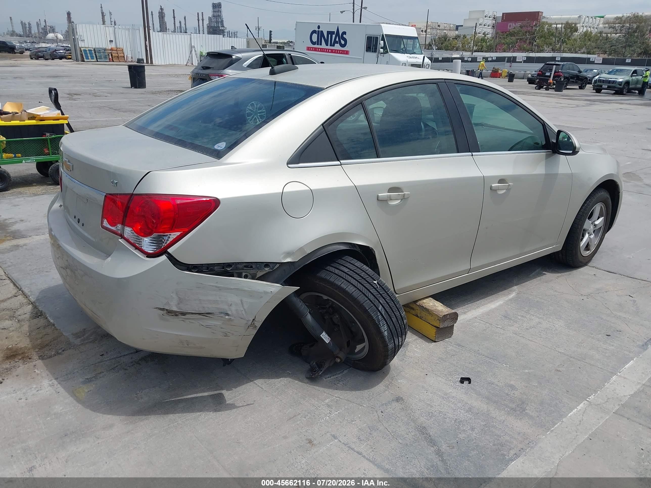 2015 Chevrolet Cruze 1lt Auto Silver vin: 1G1PC5SB8F7196506