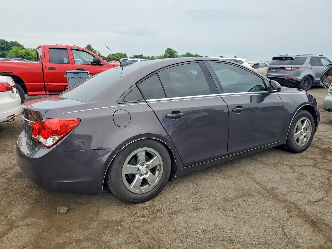 2015 Chevrolet Cruze Lt Gray vin: 1G1PC5SB8F7223509