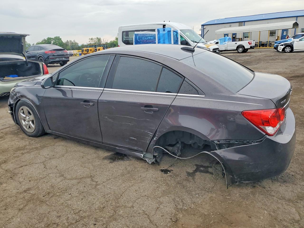 2015 Chevrolet Cruze Lt Gray vin: 1G1PC5SB8F7223509