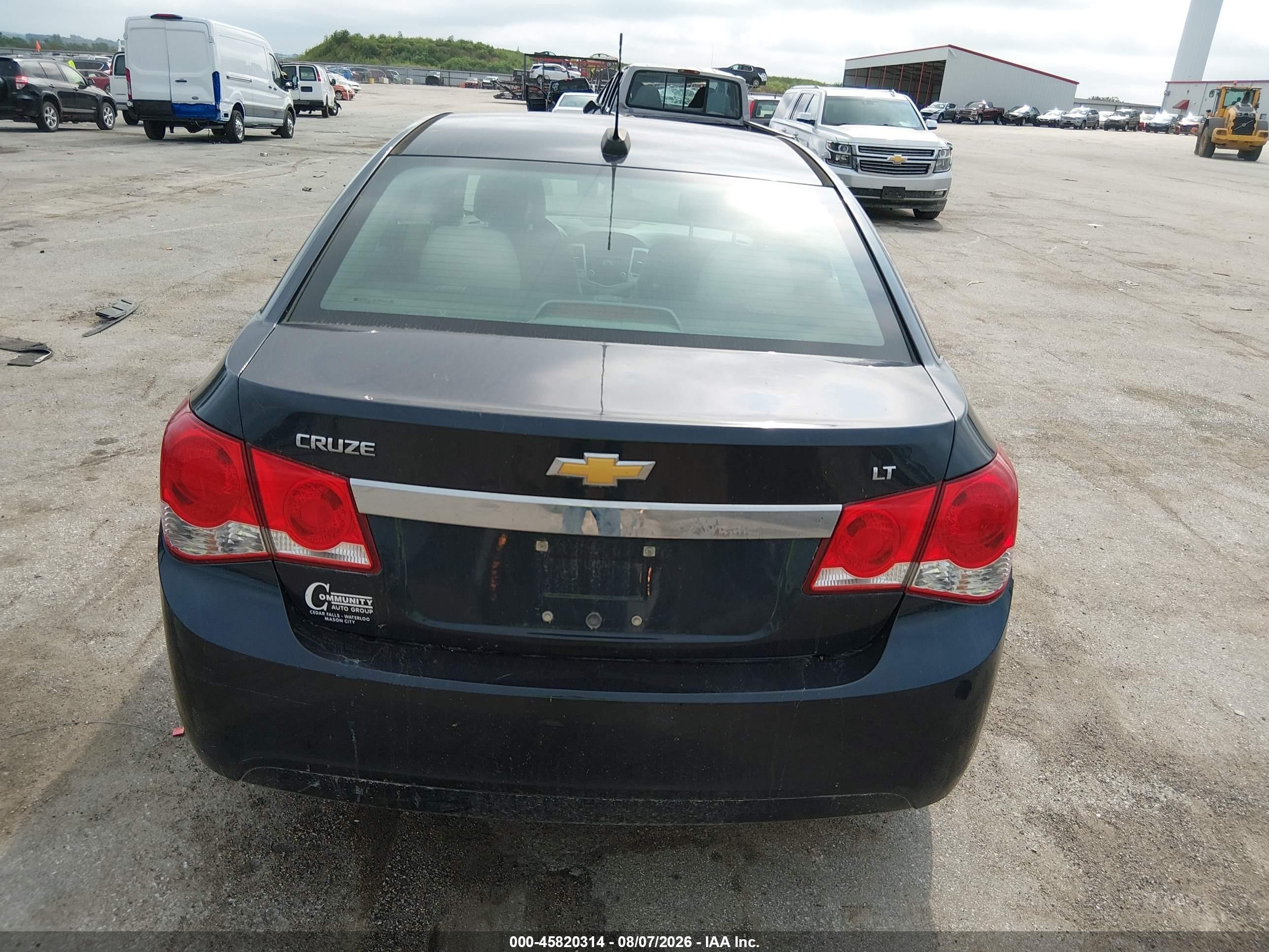 2015 Chevrolet Cruze 1lt Auto Бордовый vin: 1G1PC5SB8F7231111