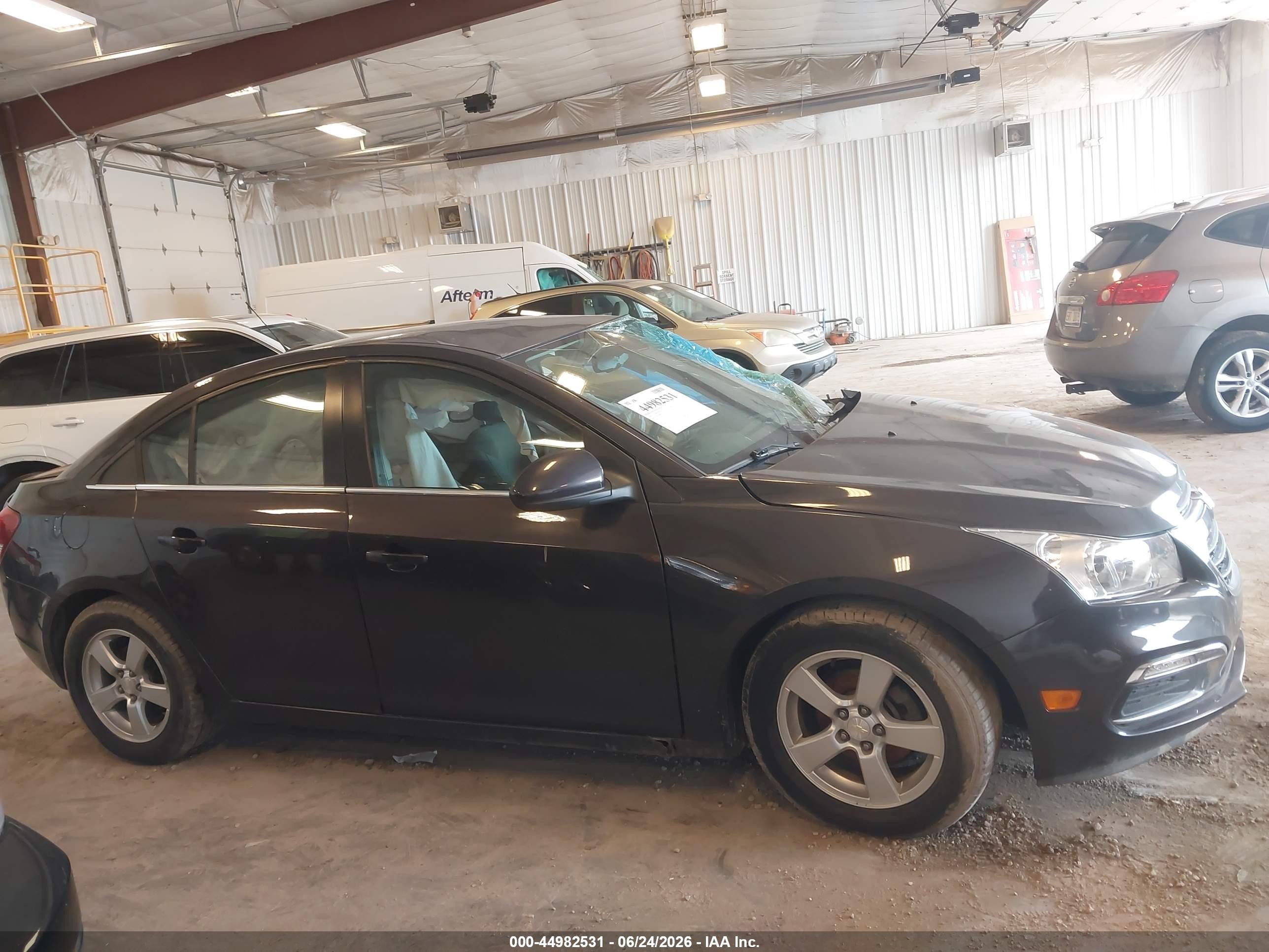 2015 Chevrolet Cruze 1lt Auto Gray vin: 1G1PC5SB8F7235174