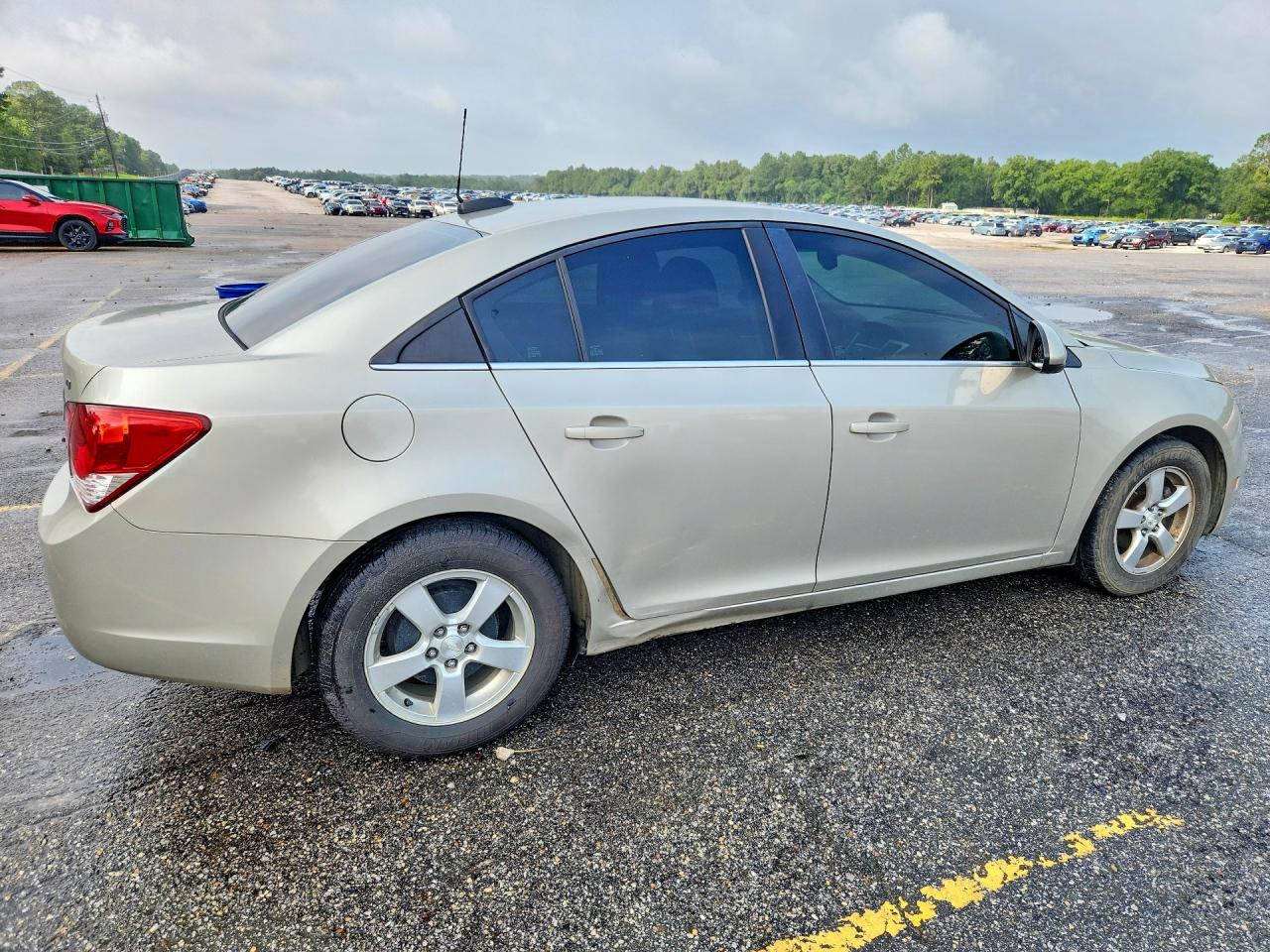 2015 Chevrolet Cruze Lt Silver vin: 1G1PC5SB8F7237734
