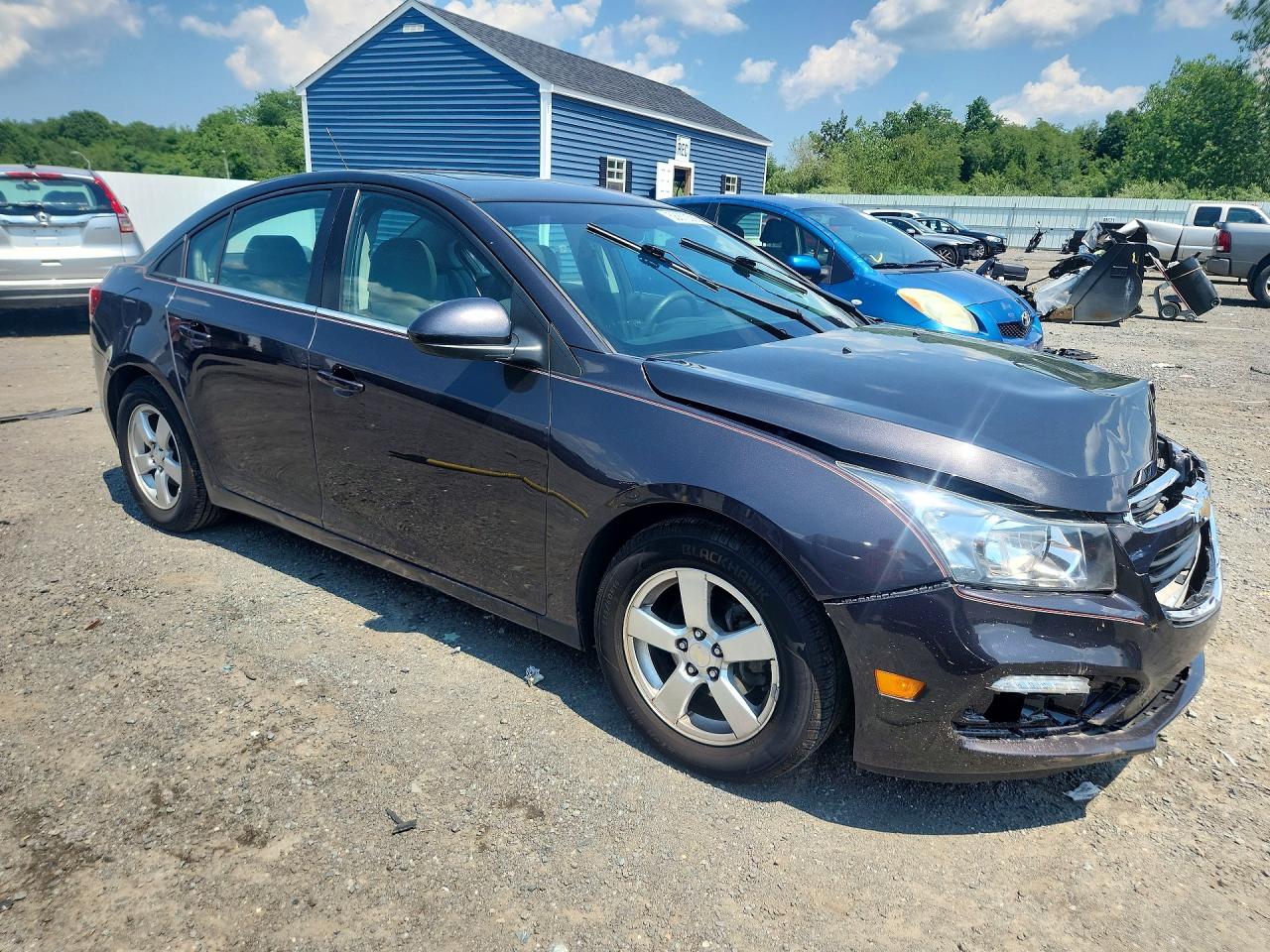 2015 Chevrolet Cruze Lt Black vin: 1G1PC5SB8F7244795