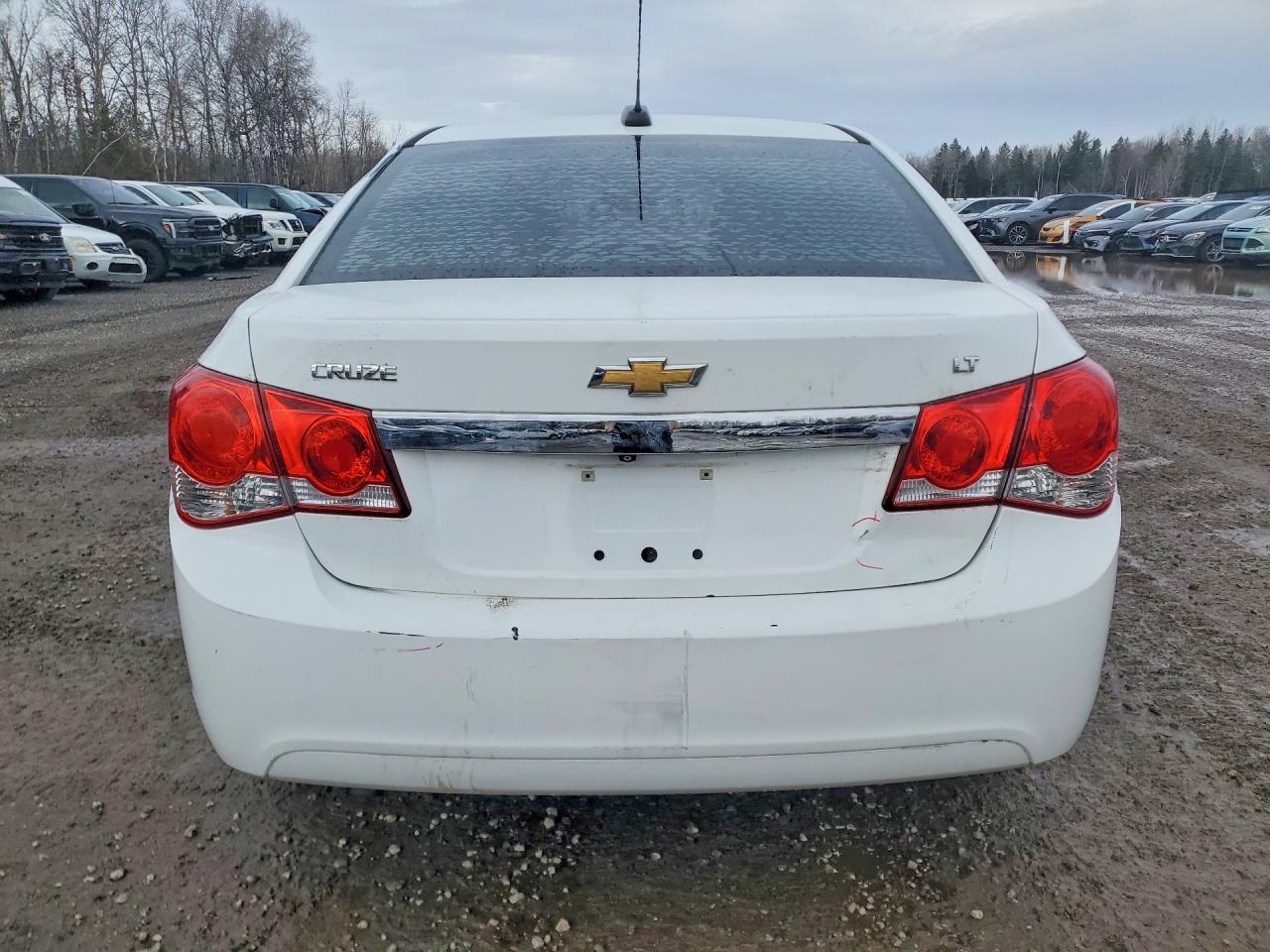 2015 Chevrolet Cruze Lt White vin: 1G1PC5SB8F7246207