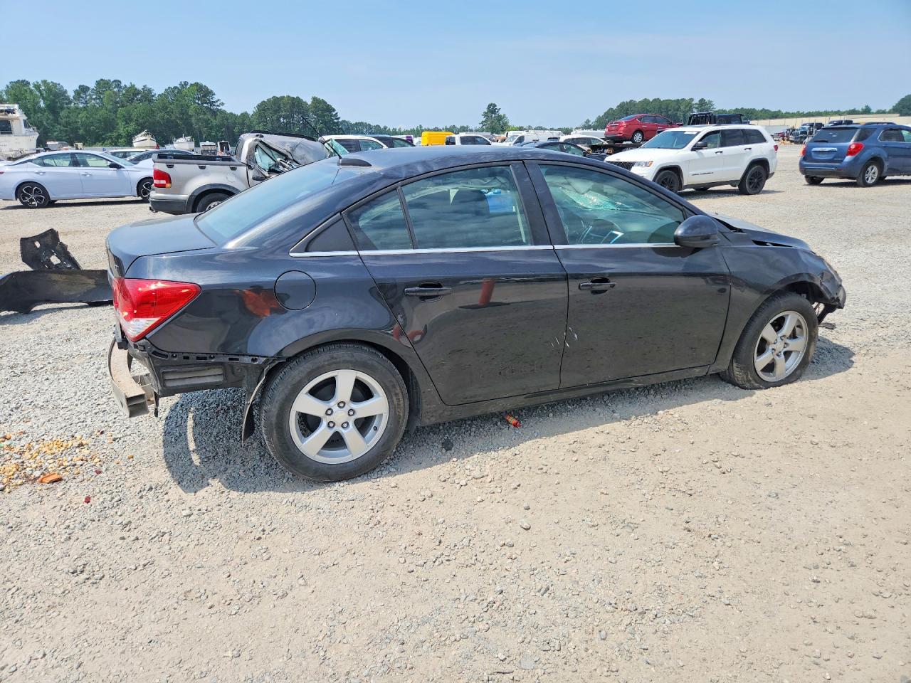 2015 Chevrolet Cruze Черный vin: 1G1PC5SB8F7250600