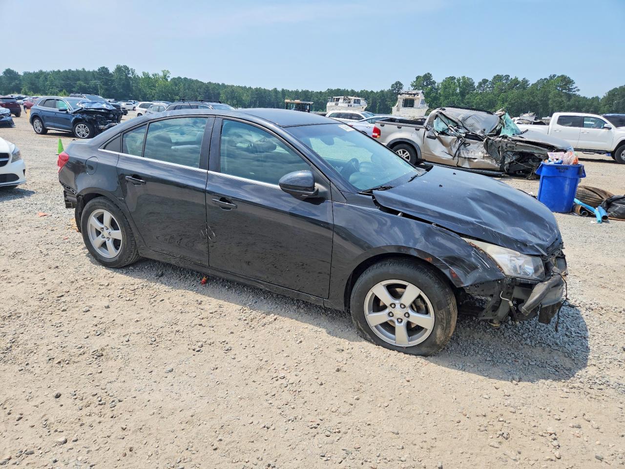 2015 Chevrolet Cruze Черный vin: 1G1PC5SB8F7250600