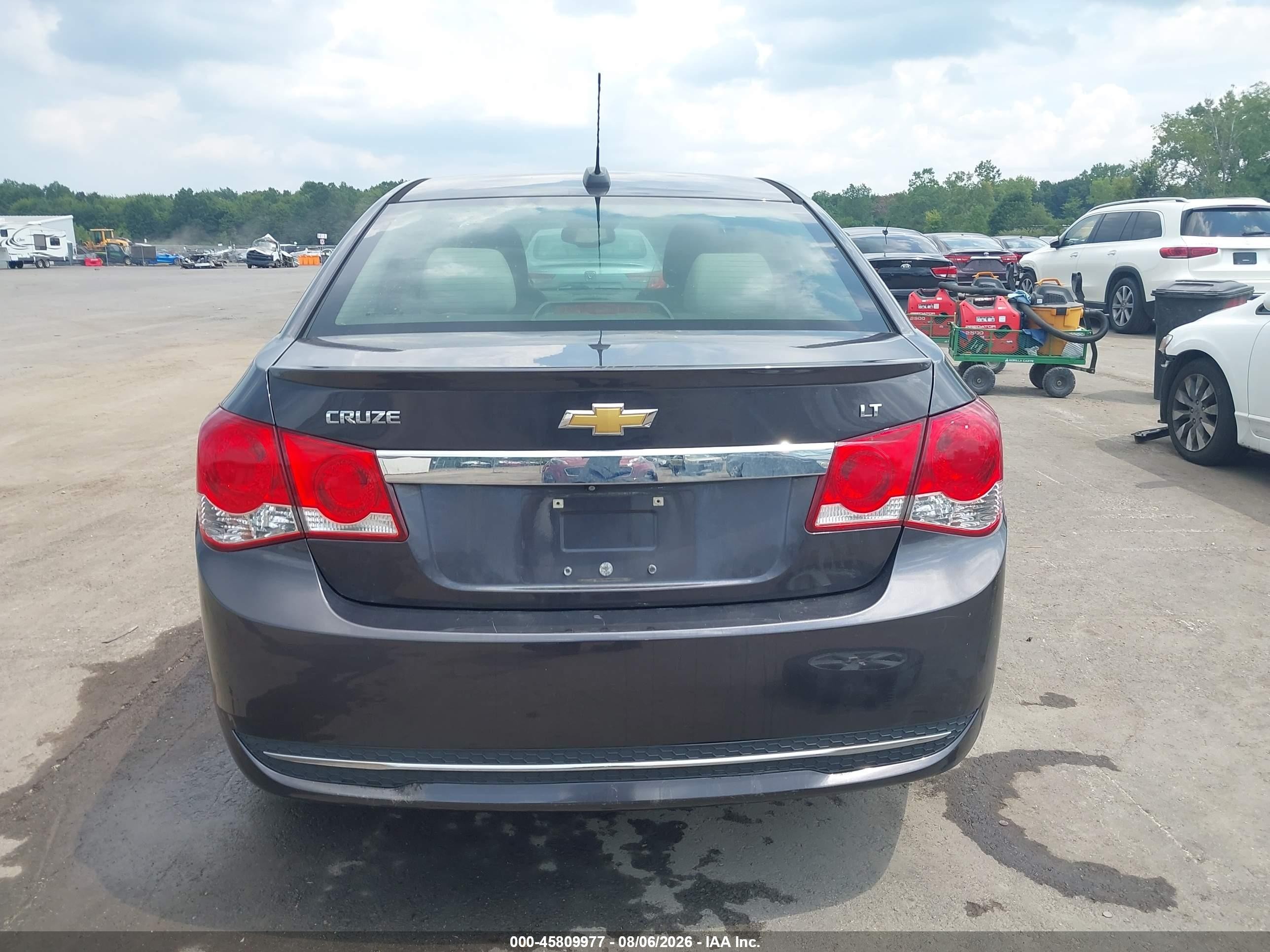 2015 Chevrolet Cruze 1lt Auto Gray vin: 1G1PC5SB8F7271754