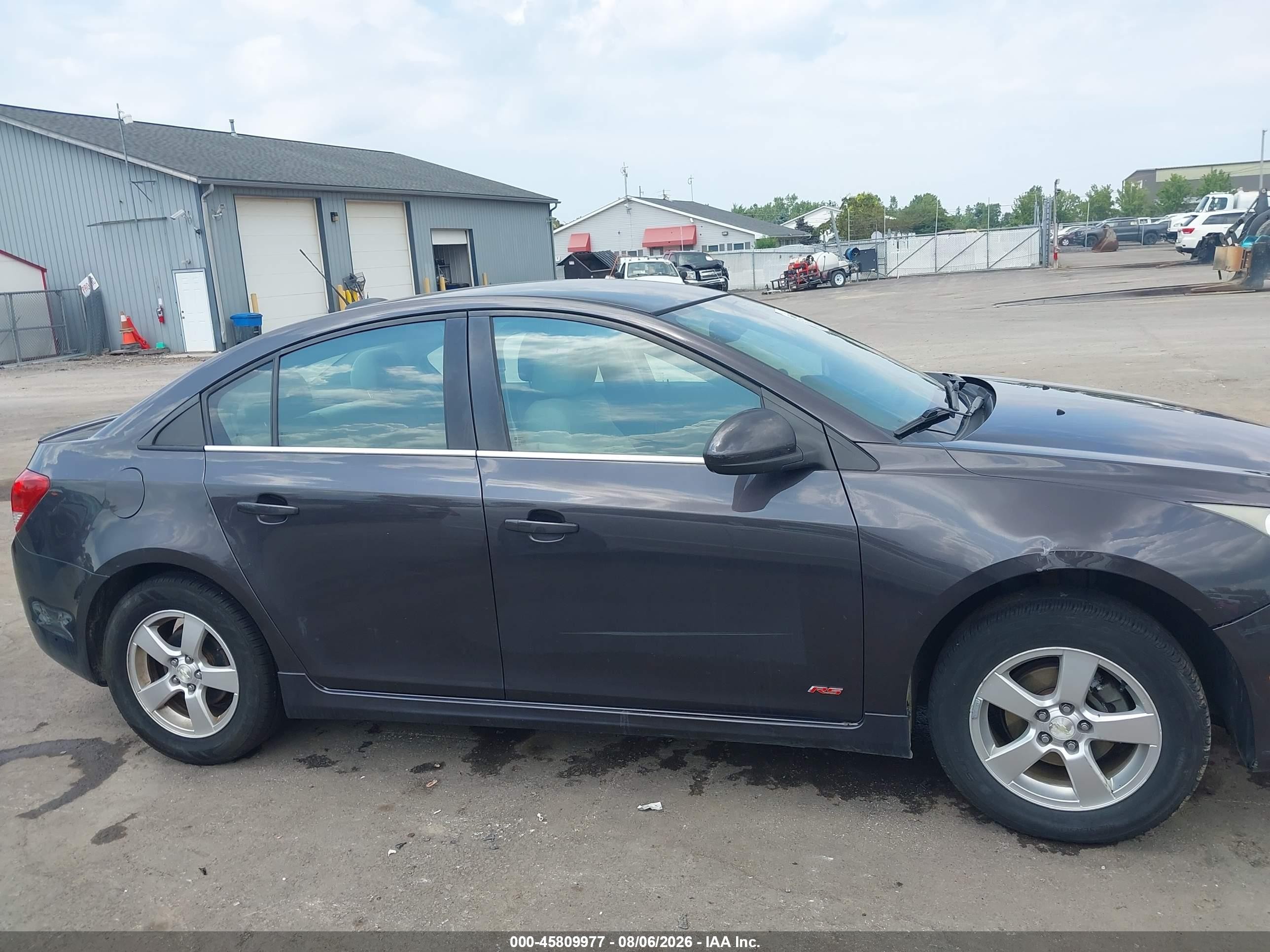 2015 Chevrolet Cruze 1lt Auto Gray vin: 1G1PC5SB8F7271754