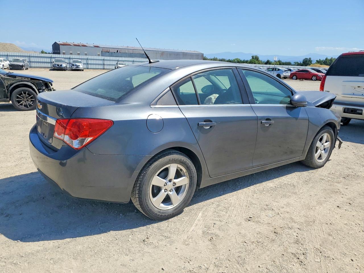 2013 Chevrolet Cruze Lt Gray vin: 1G1PC5SB9D7114280