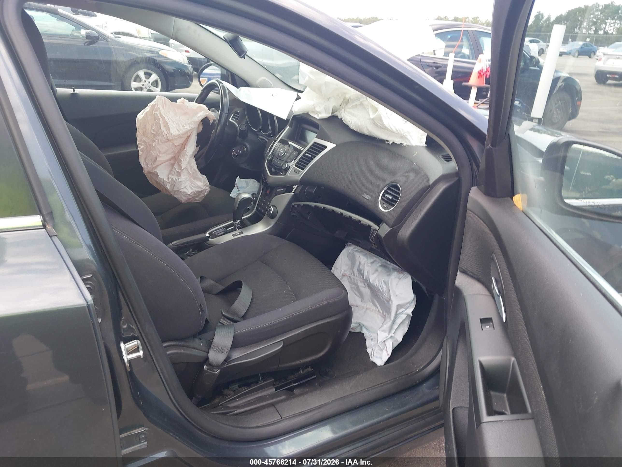 2013 Chevrolet Cruze 1lt Auto Gray vin: 1G1PC5SB9D7180280