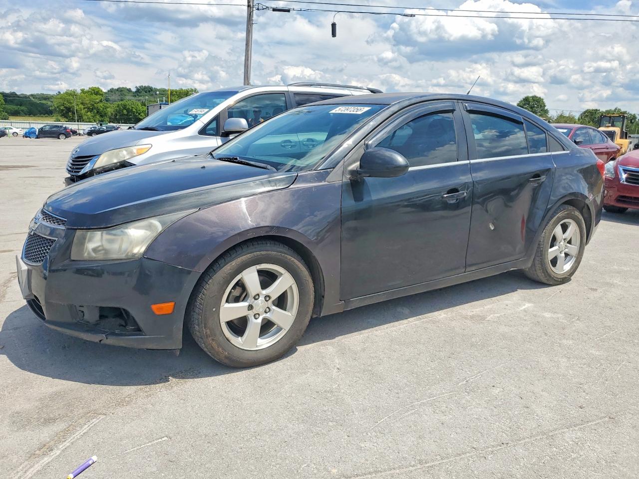 2013 Chevrolet Cruze Lt Black vin: 1G1PC5SB9D7211480